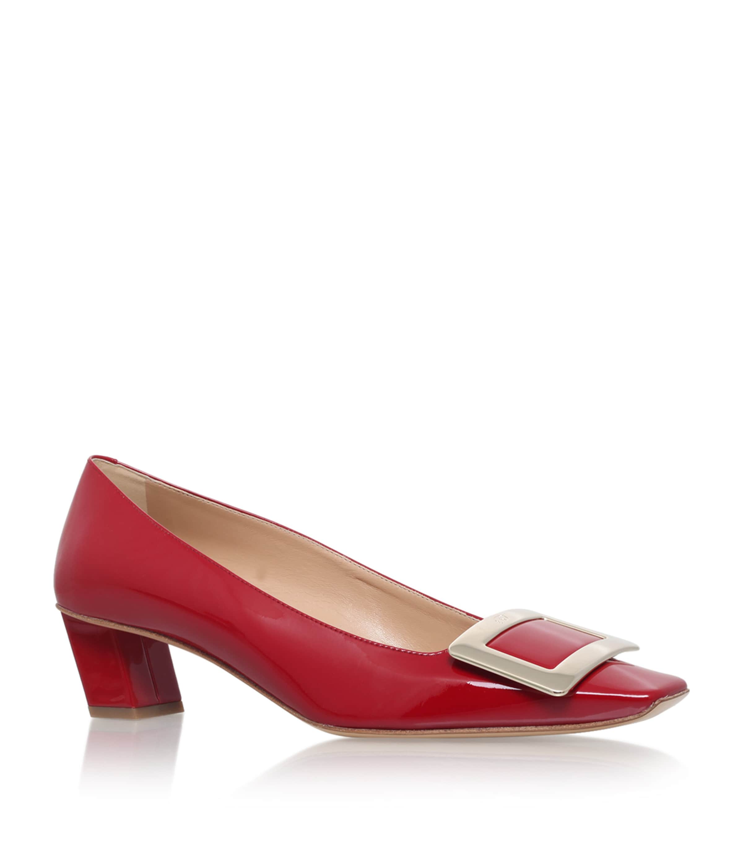 ROGER VIVIER DECOLLETÉ BELLE VIVIER PATENT PUMPS 45