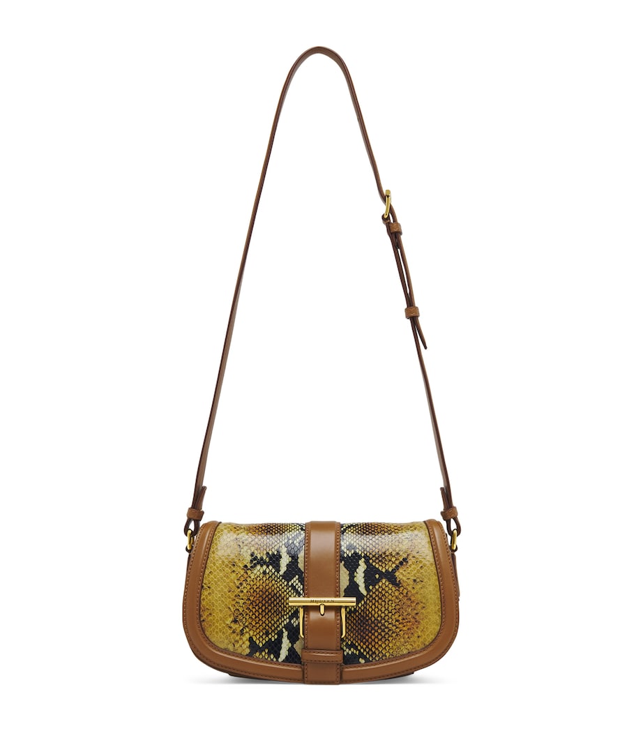 Leather T-Bar Satchel 8490 Image 1