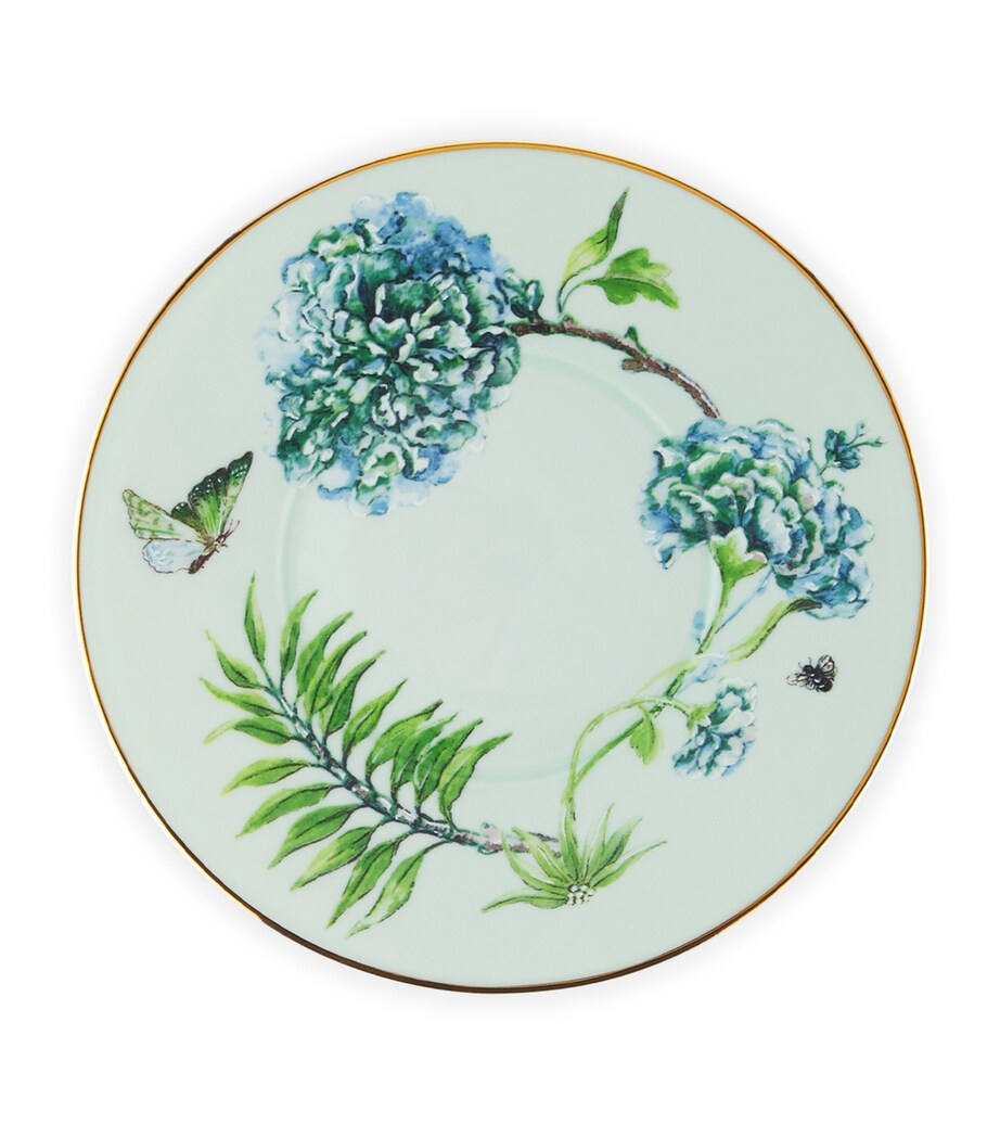 Secret Garden Teacup and Saucer KELLY GREEN Image 4