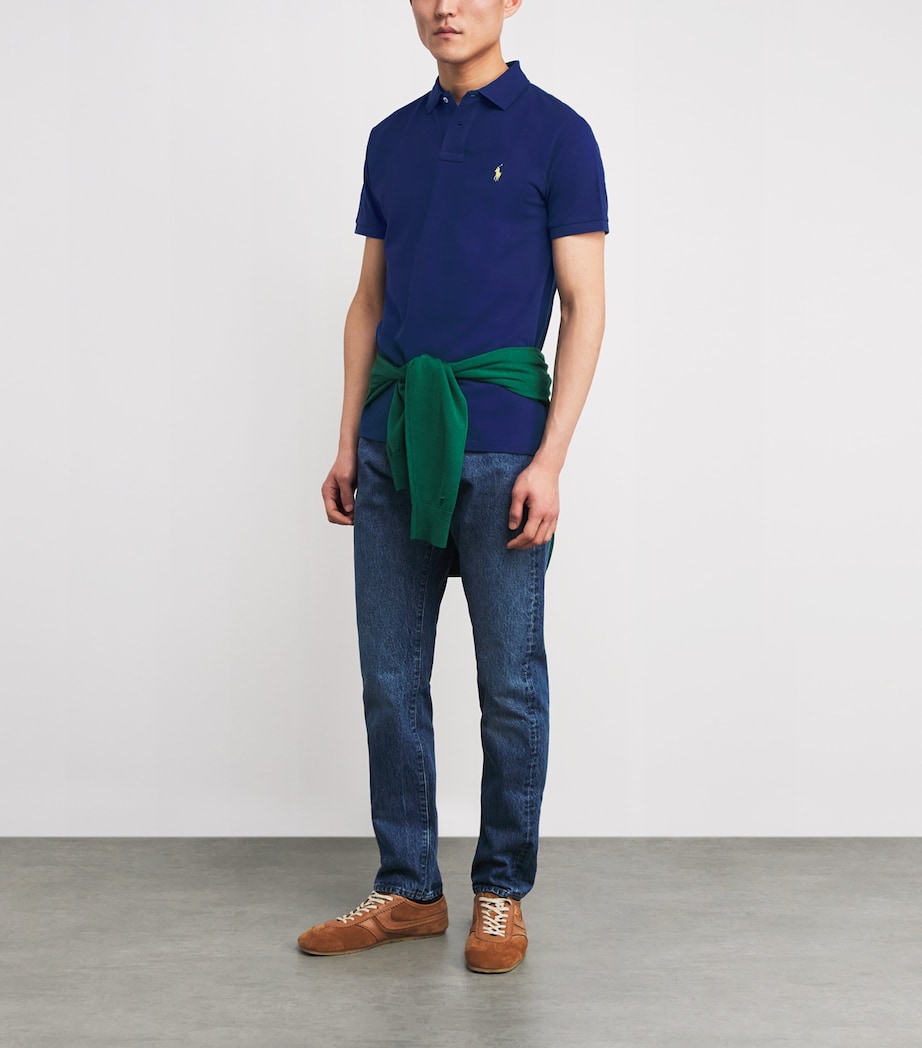 Polo Ralph Lauren Mens Cotton Slim-Fit Polo Shirt Fall Image 2