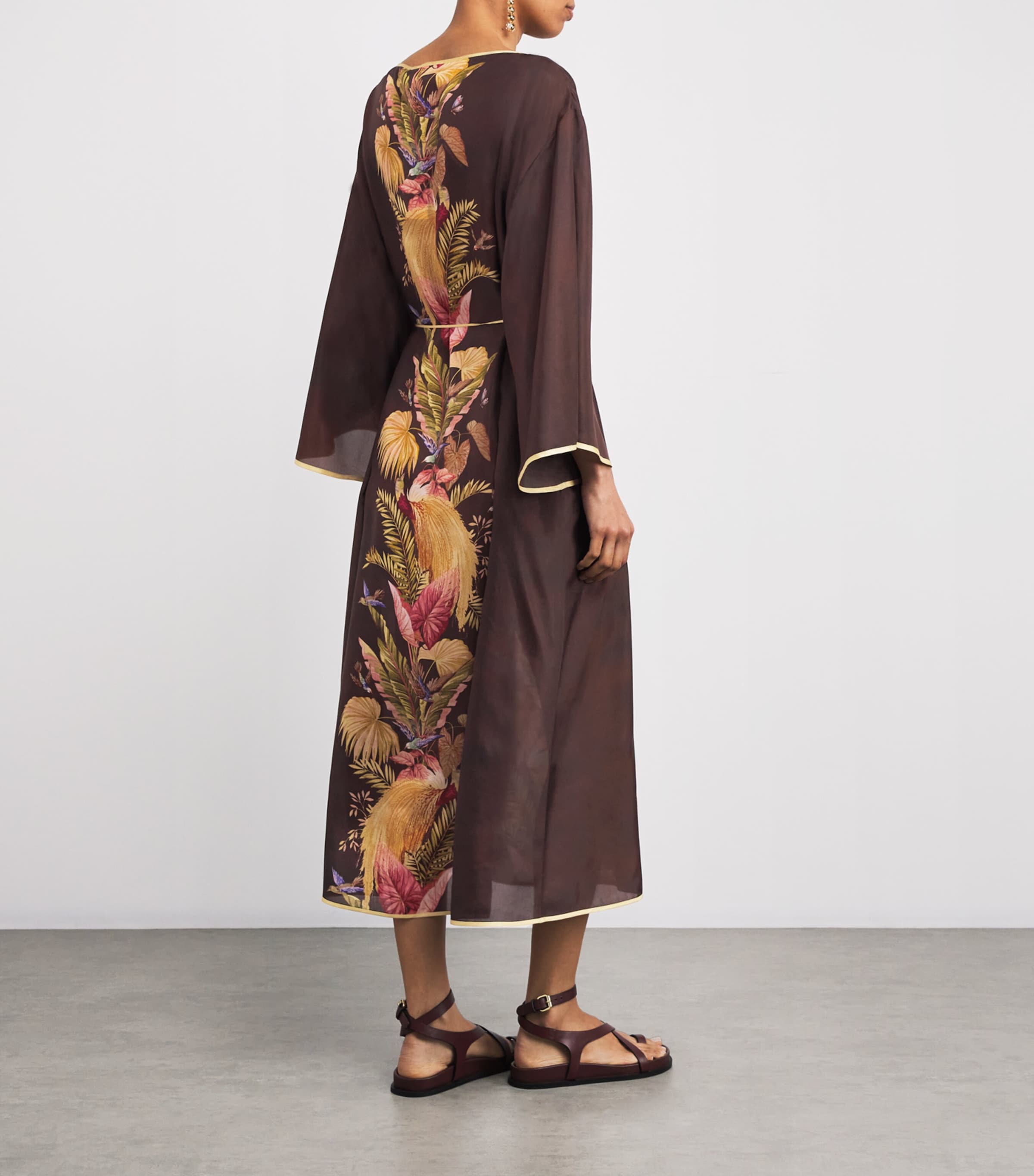 Zimmermann Palm Ascension Tunic Midi Dress | Harrods US