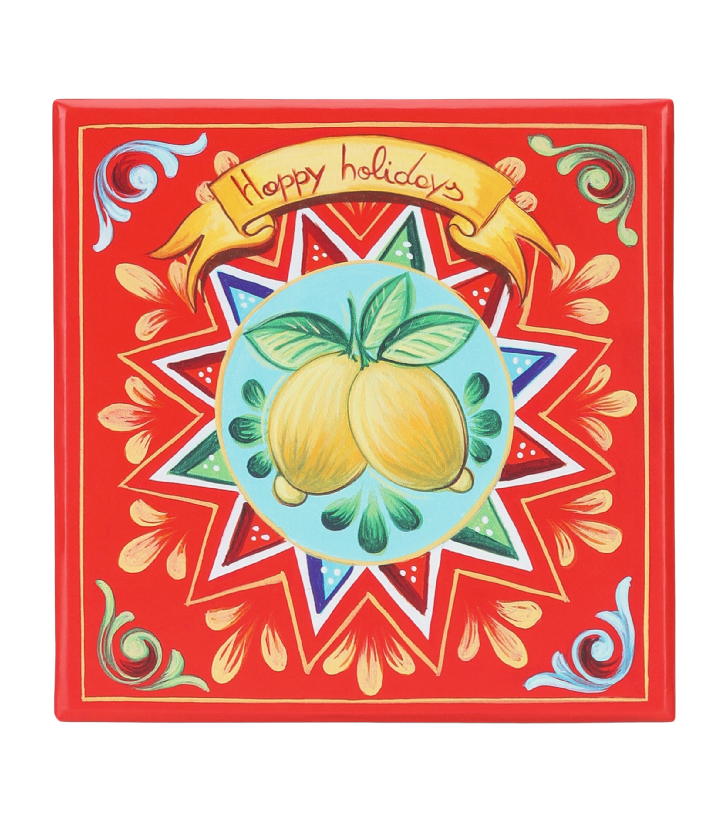 Dolce&Gabbana Casa Hand-Painted Carretto Siciliano Bauble Limoni Image 7