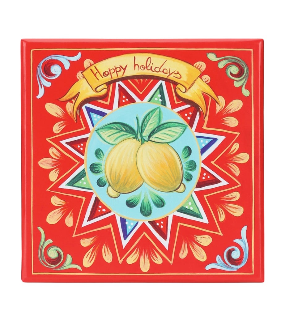 Dolce&Gabbana Casa Hand-Painted Carretto Siciliano Bauble Limoni Image 7