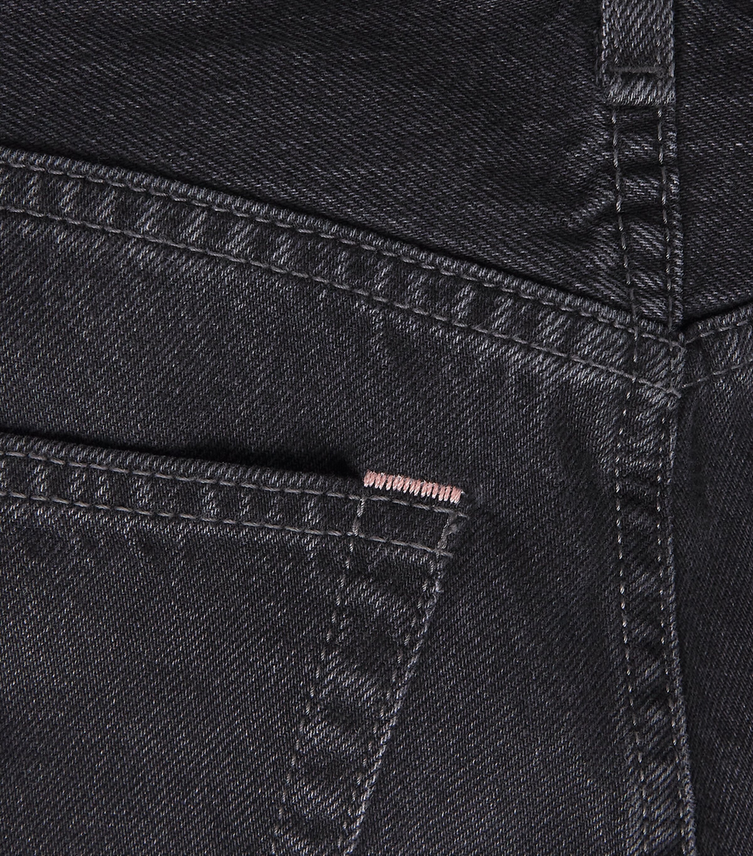 Acne Studios Womens Faded Bootcut Jeans Black Image 6