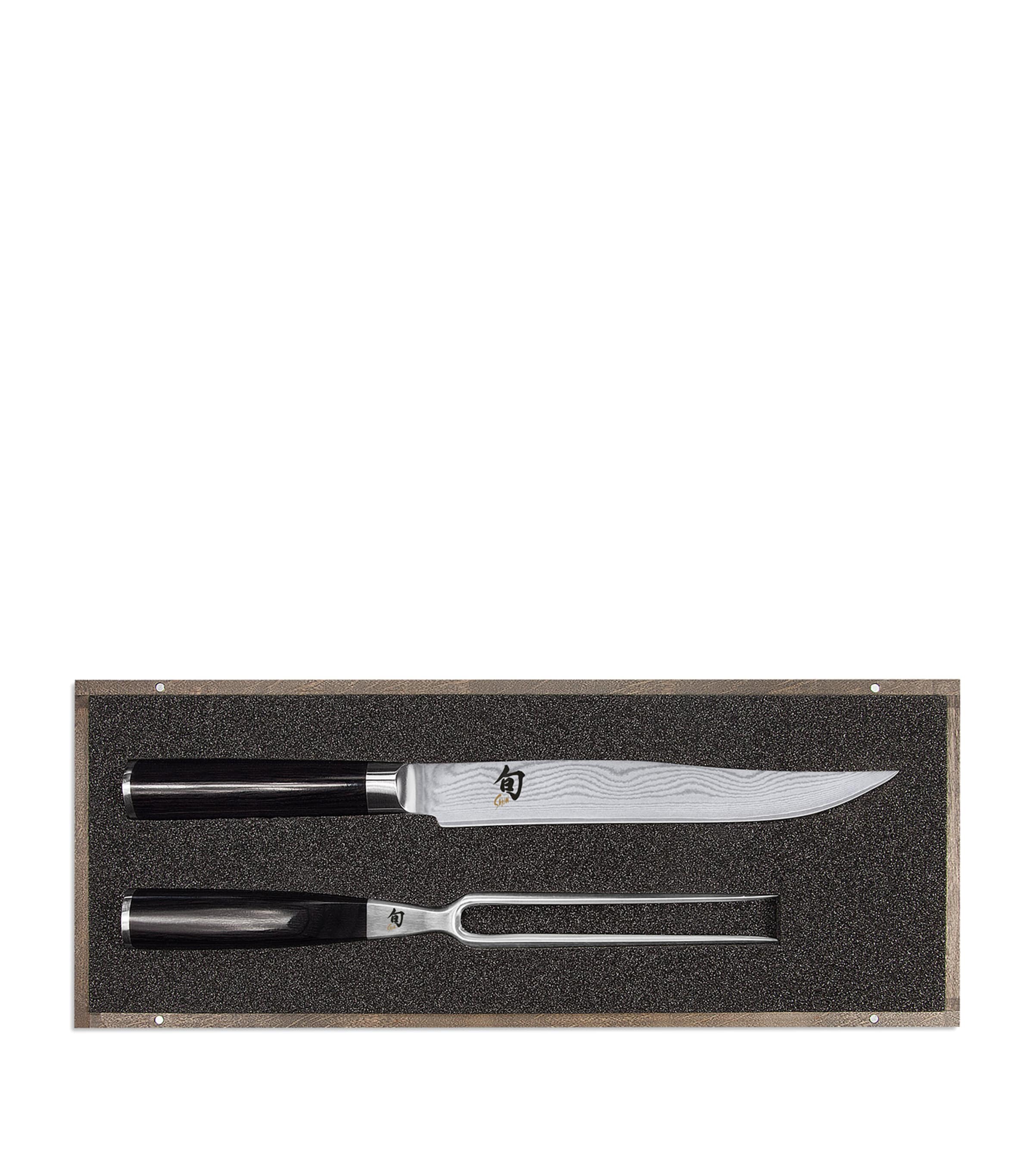 Kai Shun Classic Carving Set In Metallic