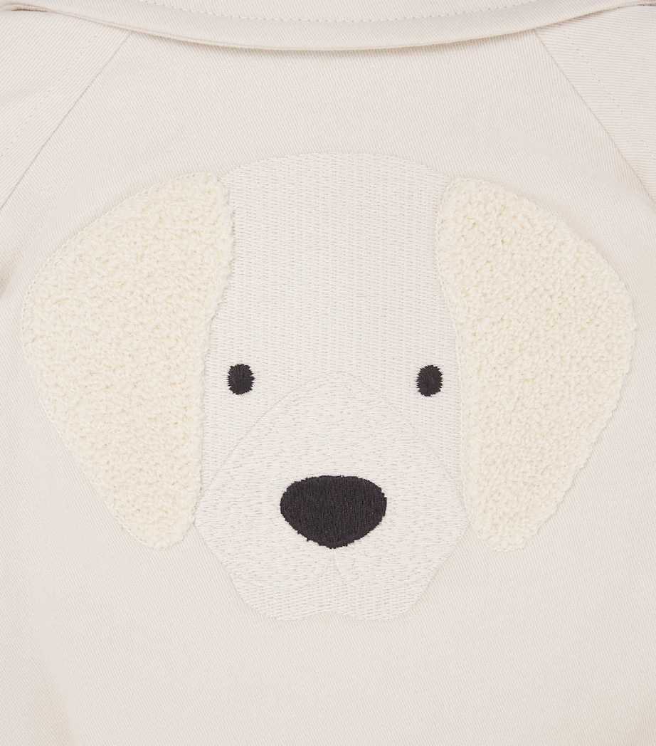 Cotton-Blend Weslie Bomber Jacket (1-4 Years) 133BIRCH Image 3