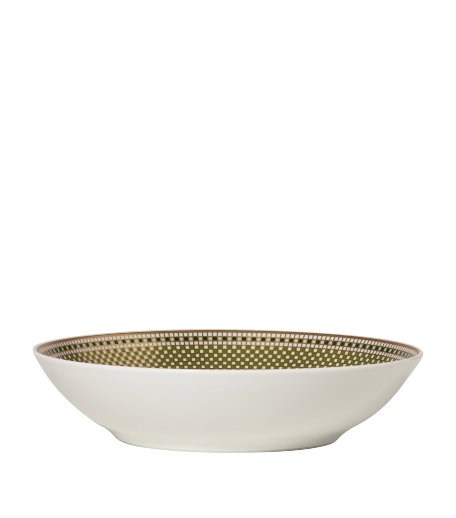 Augusta Coupe Soup Bowl (19cm) OR ET VERT Image 2