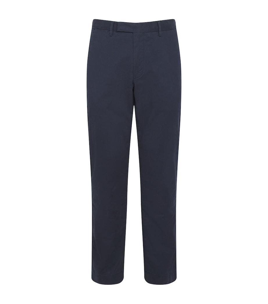 Polo Ralph Lauren Mens Stretch-Cotton Straight Chinos Navy Image 1