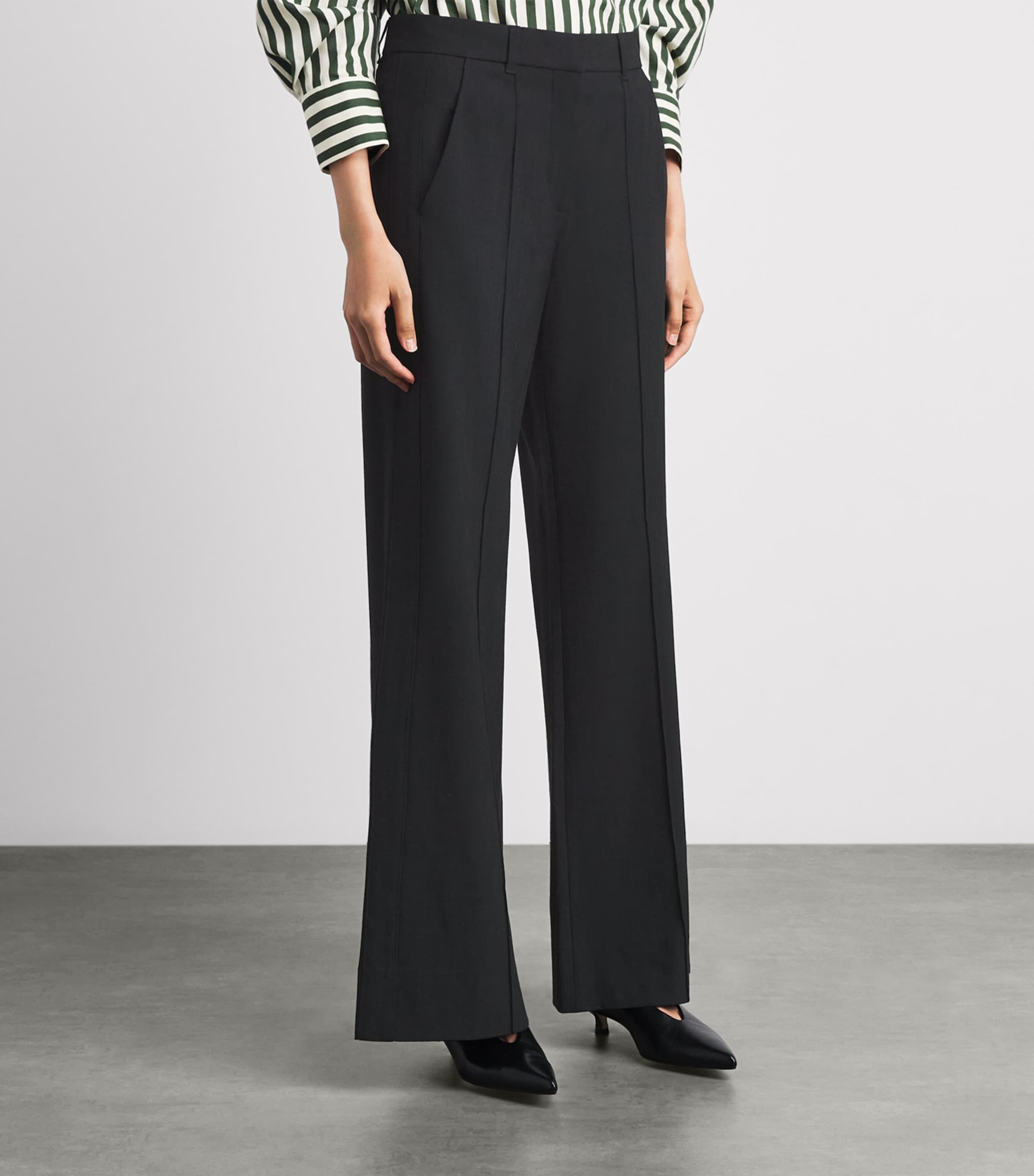 ME+EM Womens Elongator Tailored Trousers Black Image 4