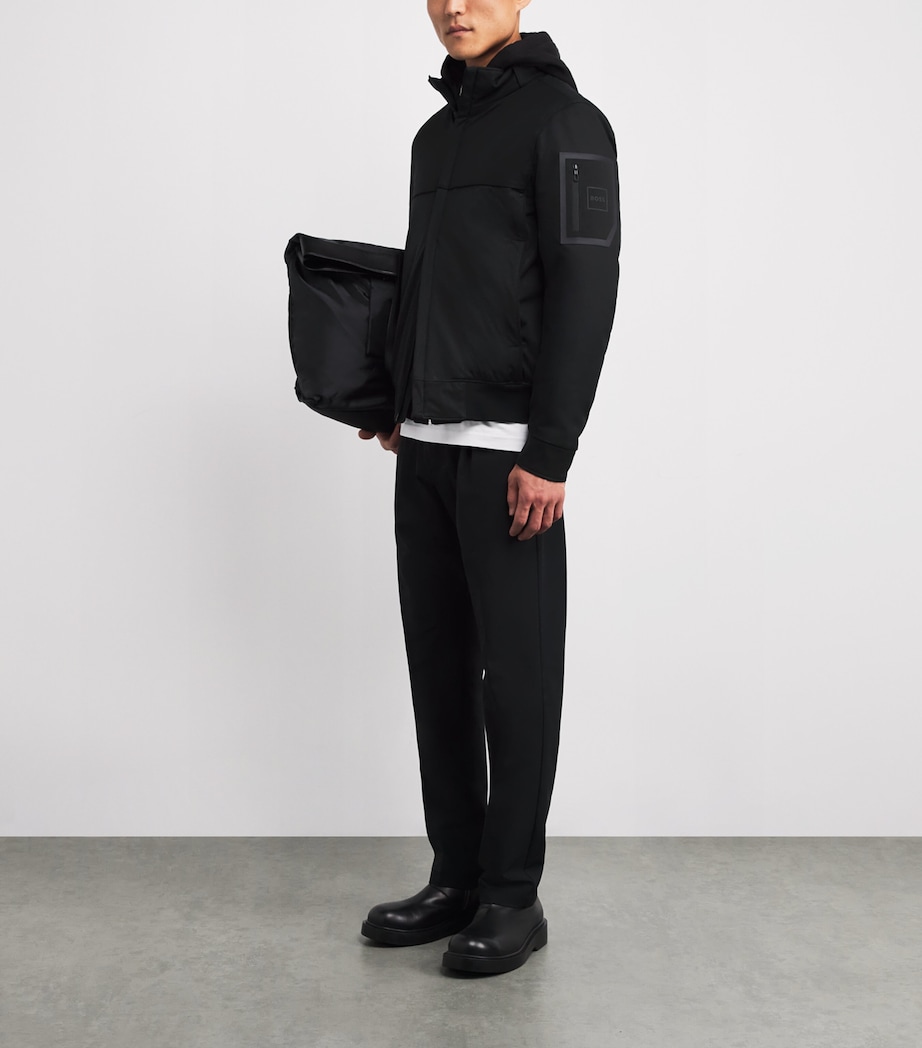 Zip-Up Jadon League Jacket 001BLACK Image 2