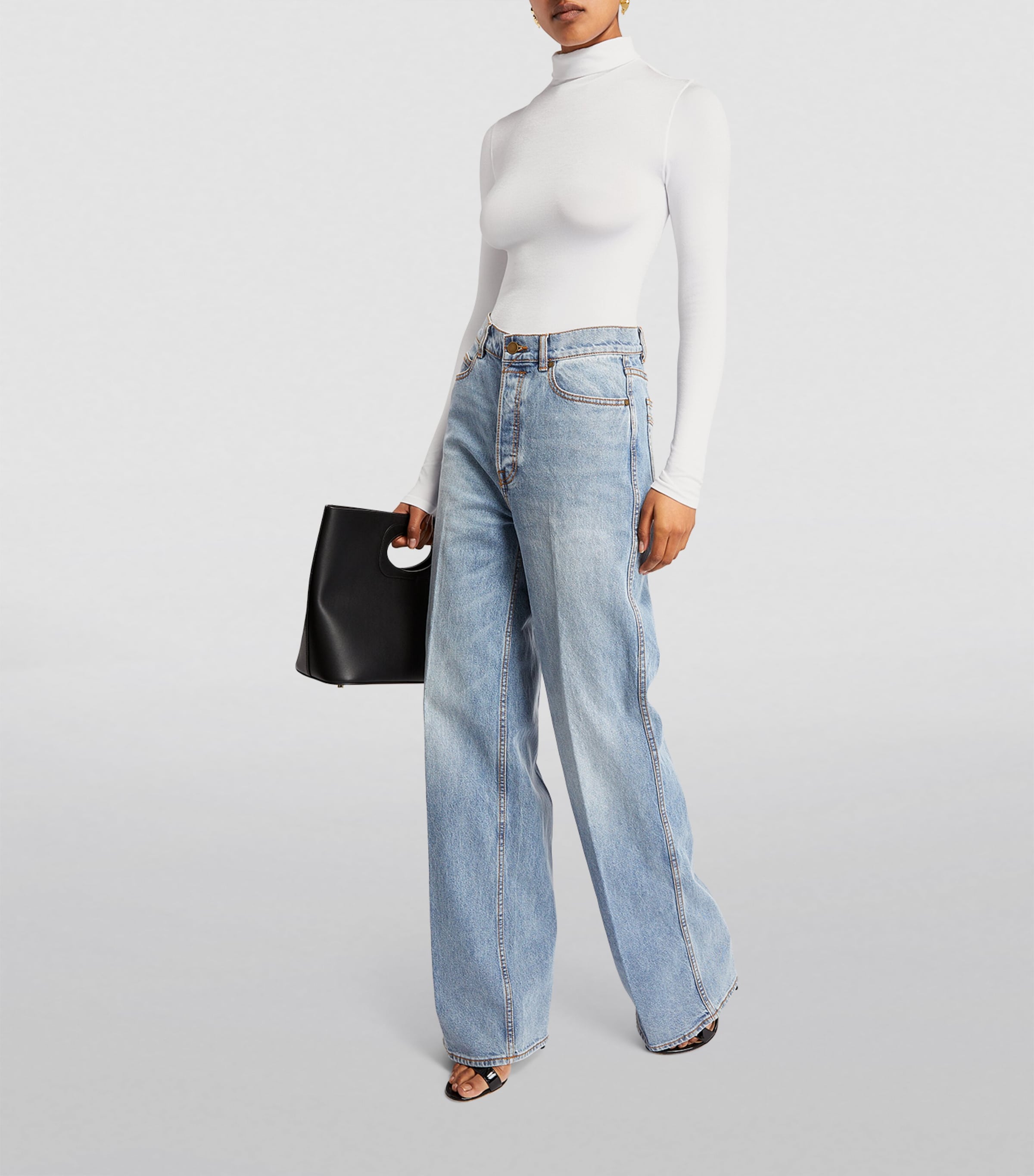 Rollneck Colorado Bodysuit 1001 WHITE Image 2