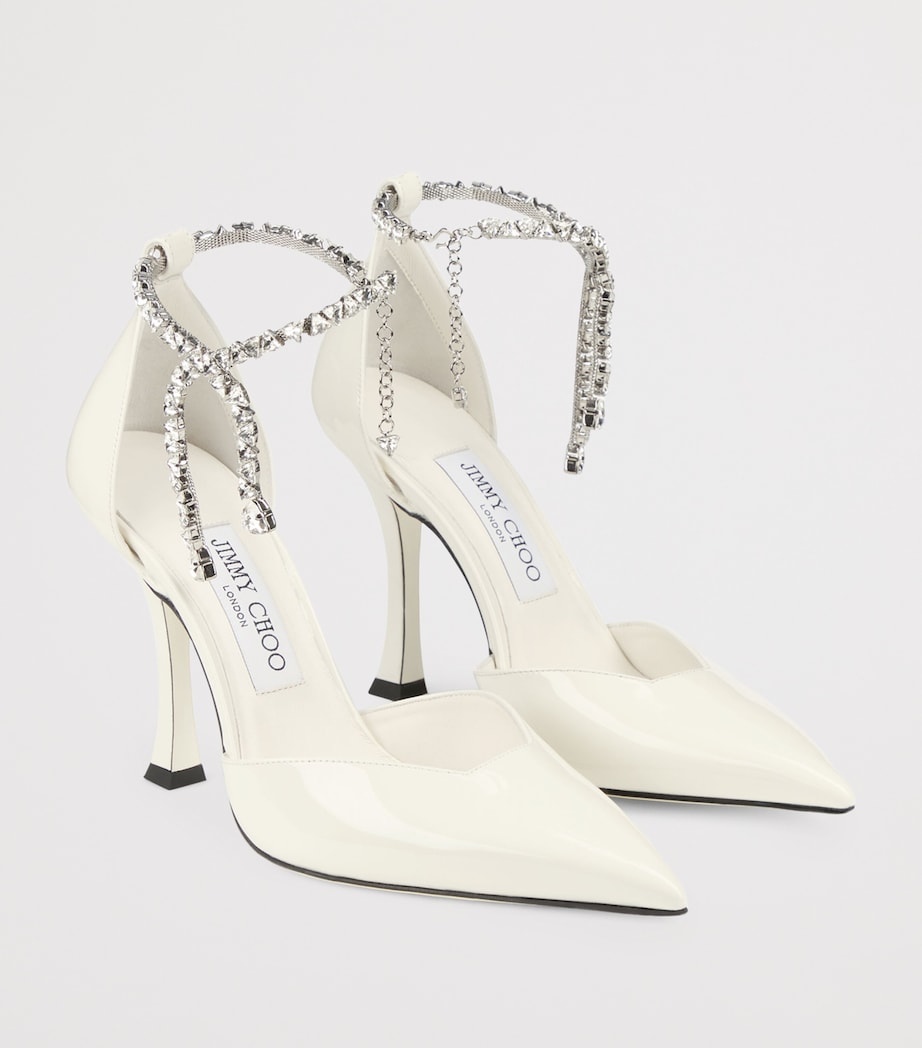 Stevie 100 Patent Leather Pumps LATTE Image 5