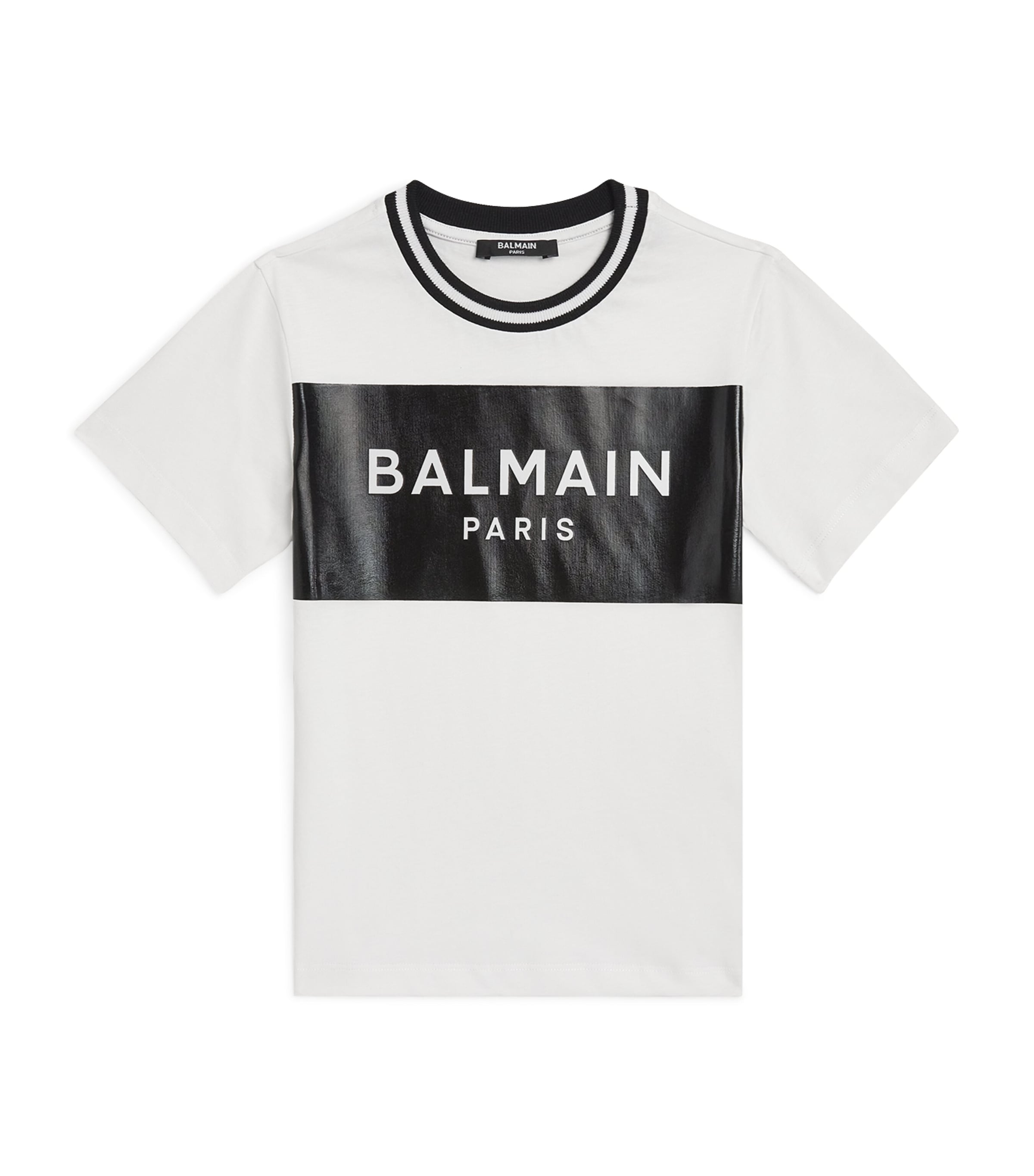 BALMAIN LOGO PRINT T-SHIRT 