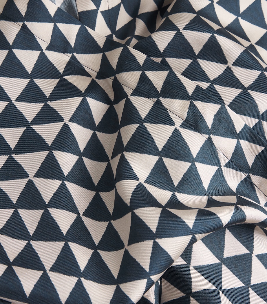 Silk Printed Midi Dress ULTRAMARINE Image 5