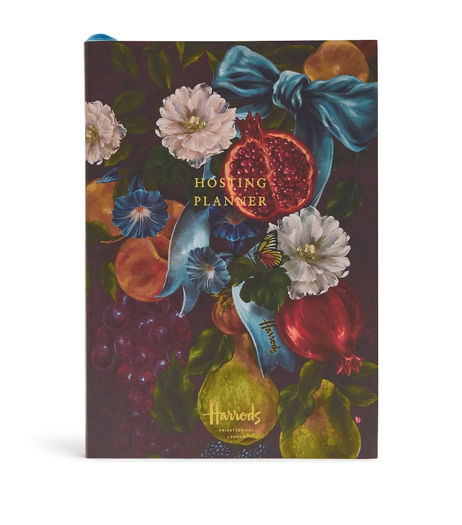 Harrods A5 Festive Hosting Planner Blue Image 1