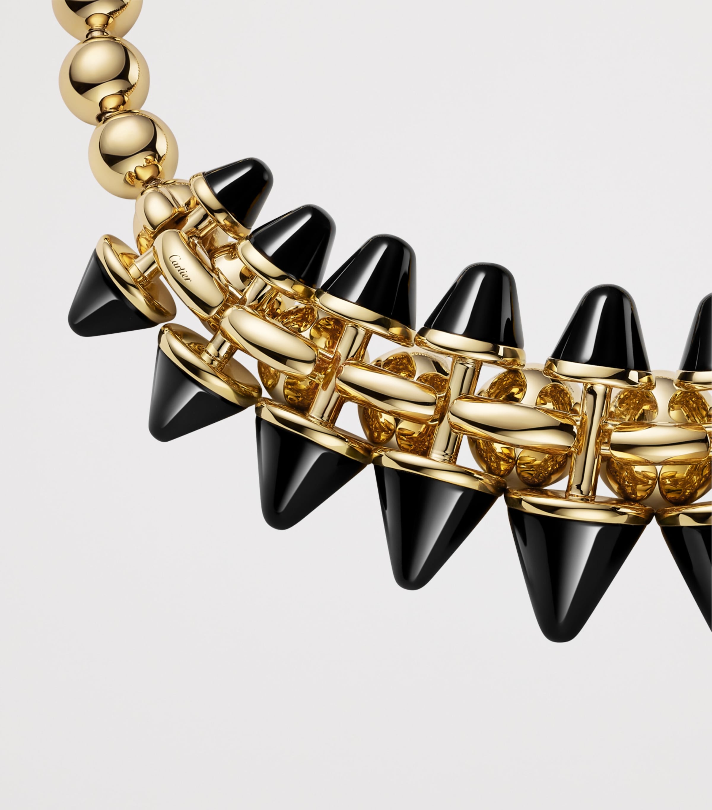 Cartier Extra Large Yellow Gold and Onyx Clash de Cartier Flexible Necklace Yellow Gold Image 4