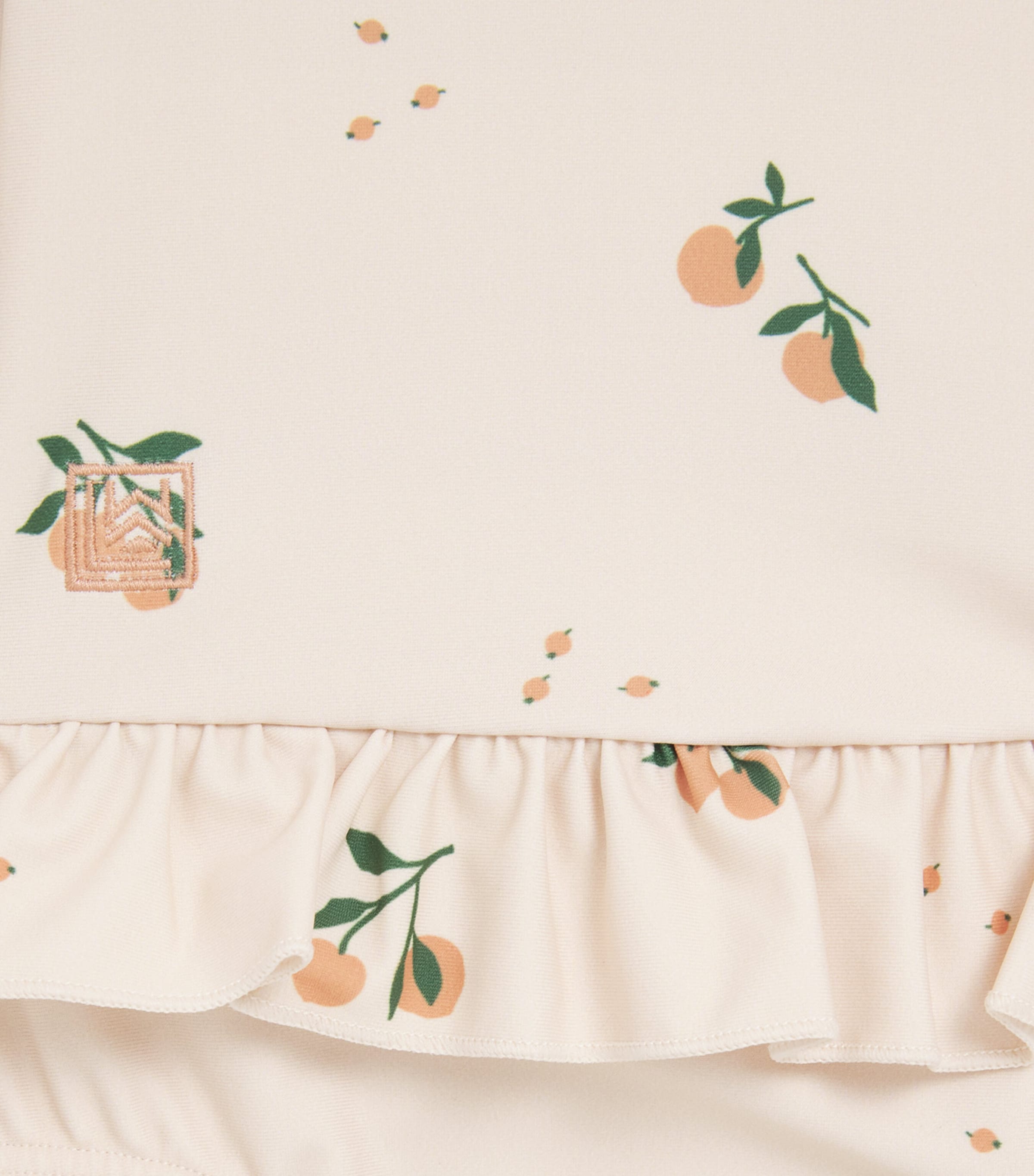 Liewood Printed Sille Swimsuit (1-18 Months) Peach/sea Shell Image 3