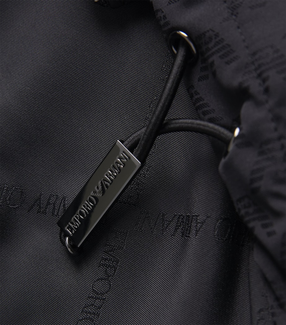 Jacquard Eagle Padded Jacket F052 Image 5