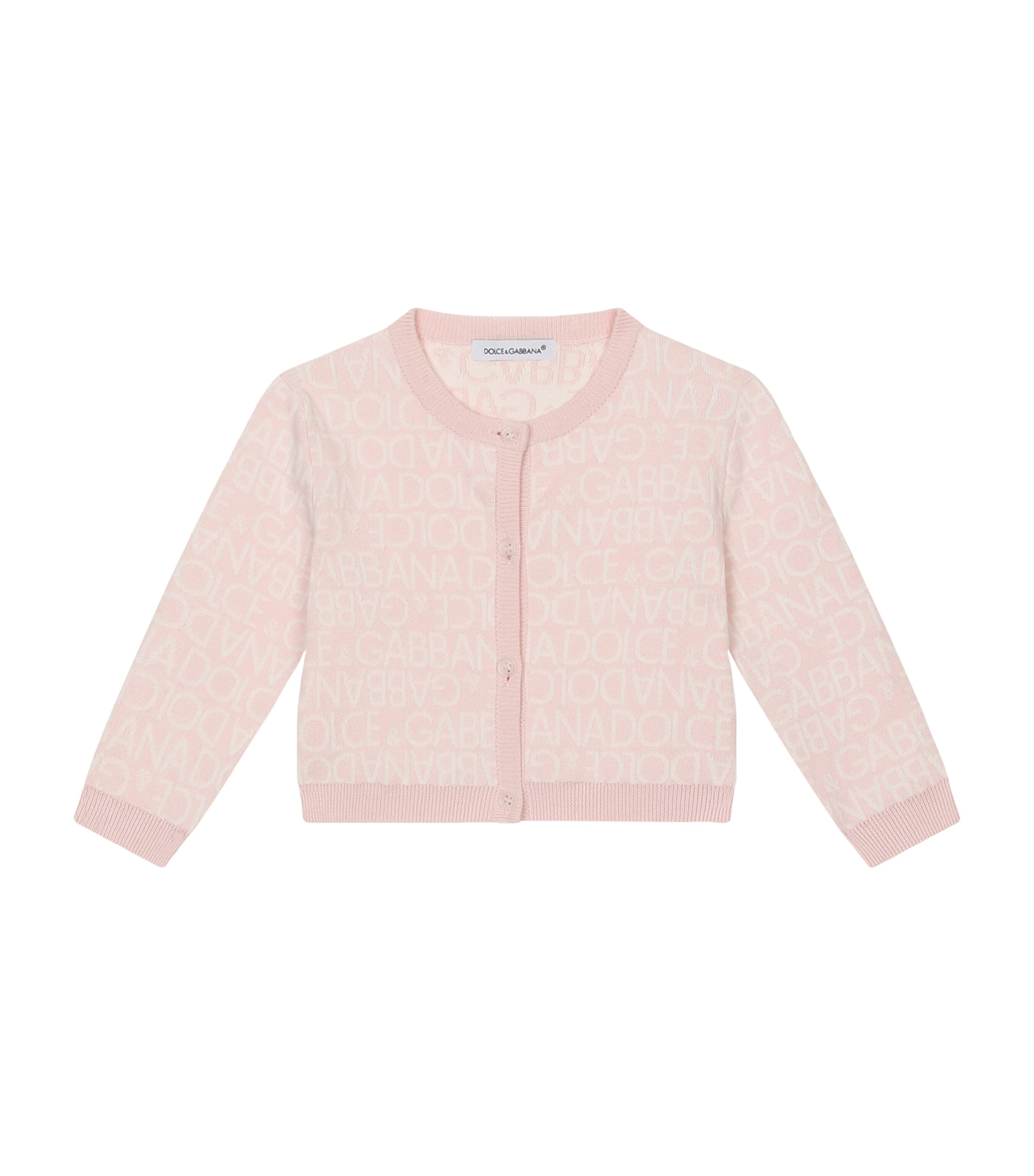 Dolce & Gabbana Cotton-cashmere Logo Cardigan