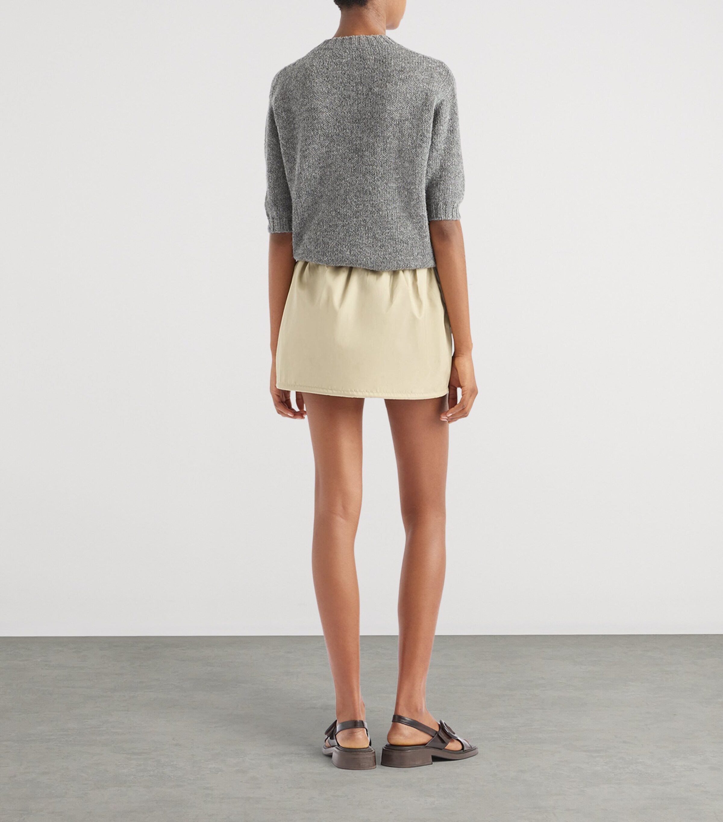 Re-Nylon Mini Skirt F0FHI Image 5