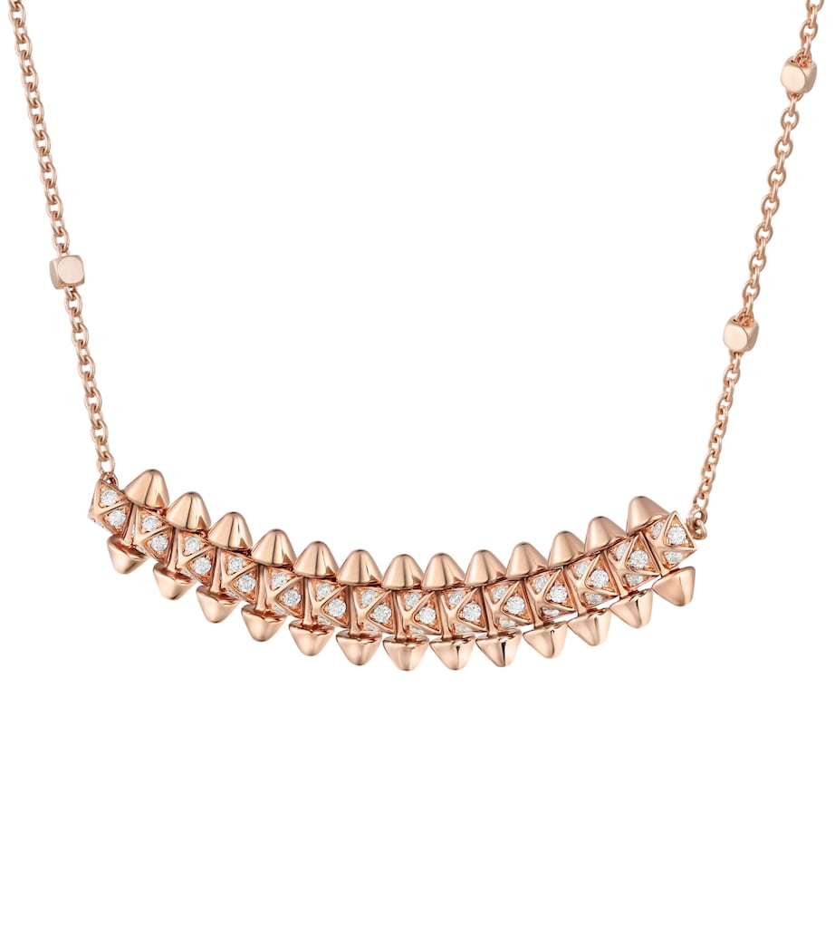 Rose Gold and Diamond Clash de Cartier Necklace ROSE GOLD Image 1