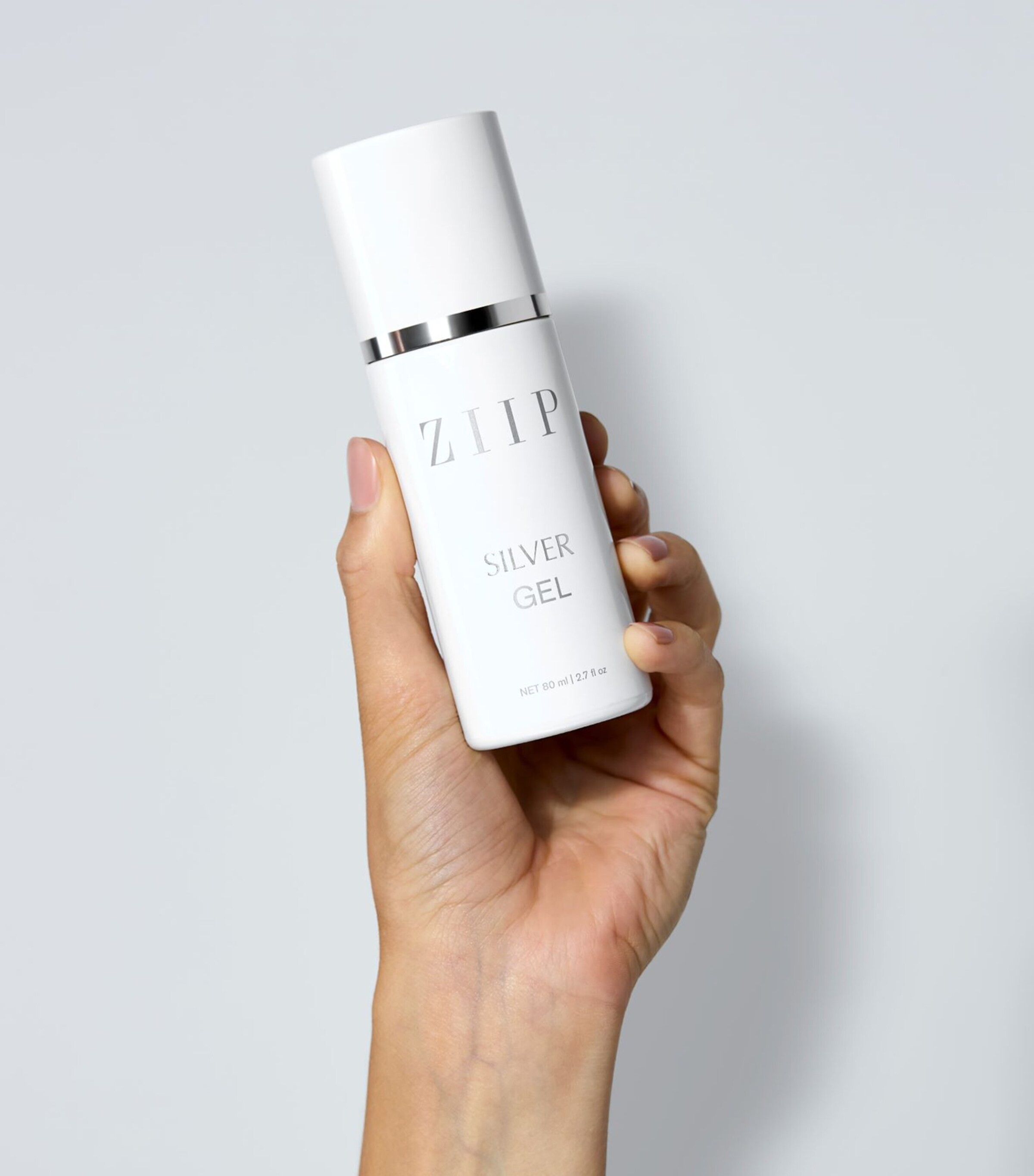ZIIP Silver Gel (80ml) NO COLOUR Image 2