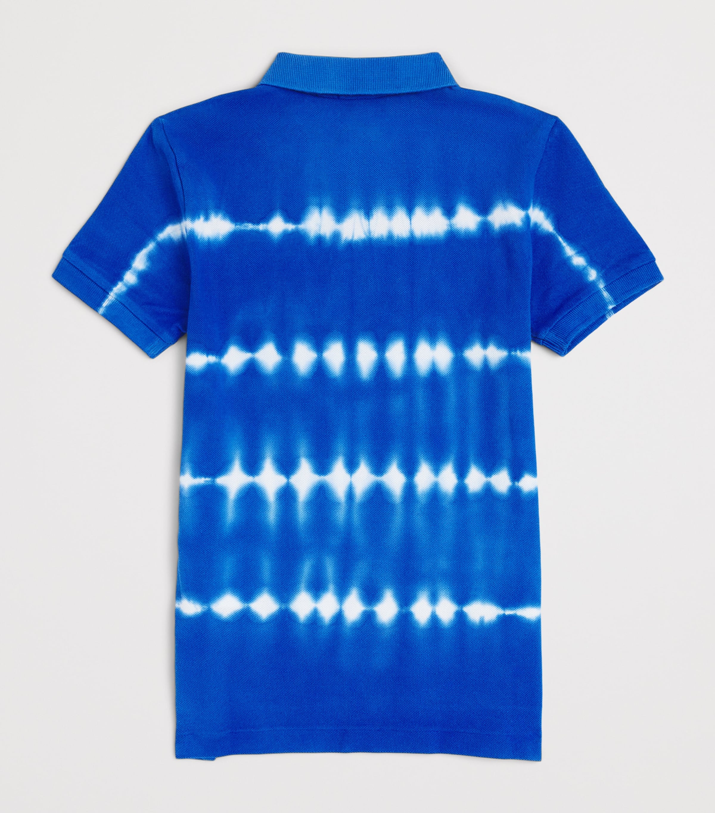 Ralph Lauren Kids Cotton Tie-Dye Polo Shirt (7-14 Years) Royal Blue Image 2