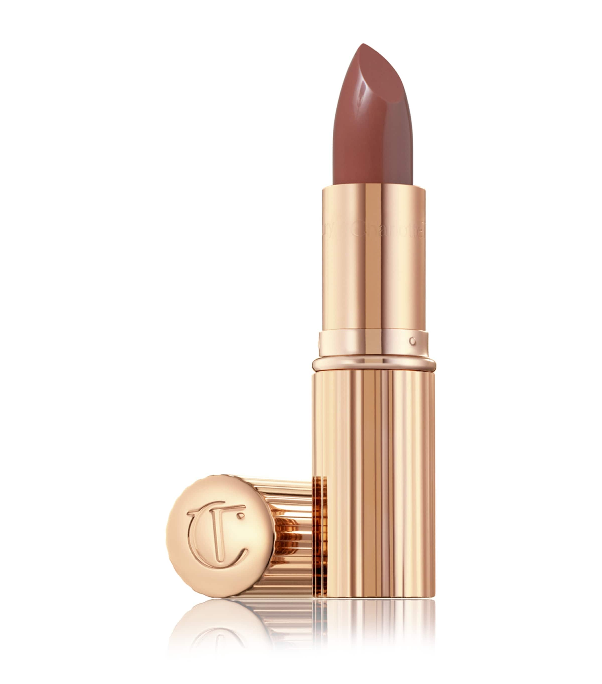 Shop Charlotte Tilbury K. I.s. S.i. N.g Lipstick In Nude