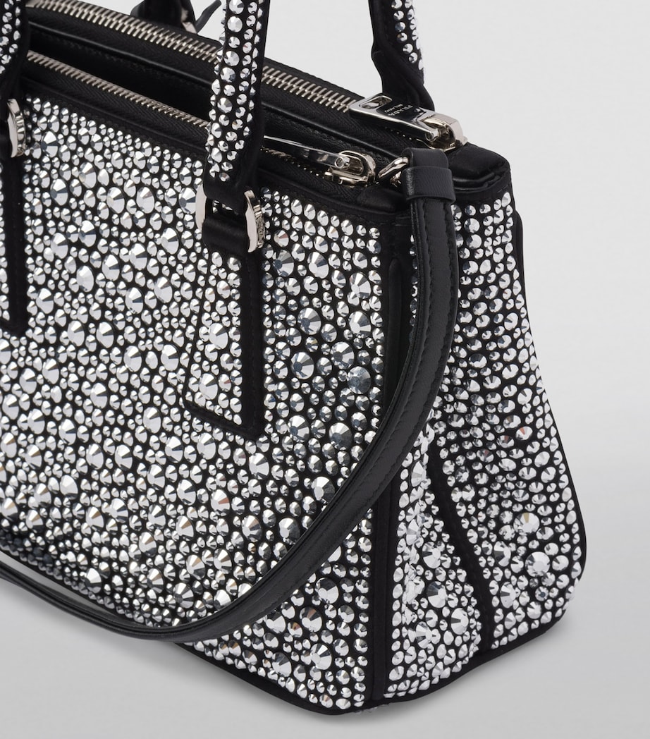 Prada Mini Embellished Galleria Top-Handle Bag Image 5