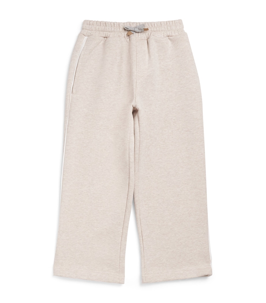 Cotton Drawstring Sweatpants (2-16 Years) 870AVBEIGE CH/AVORIO Image 1