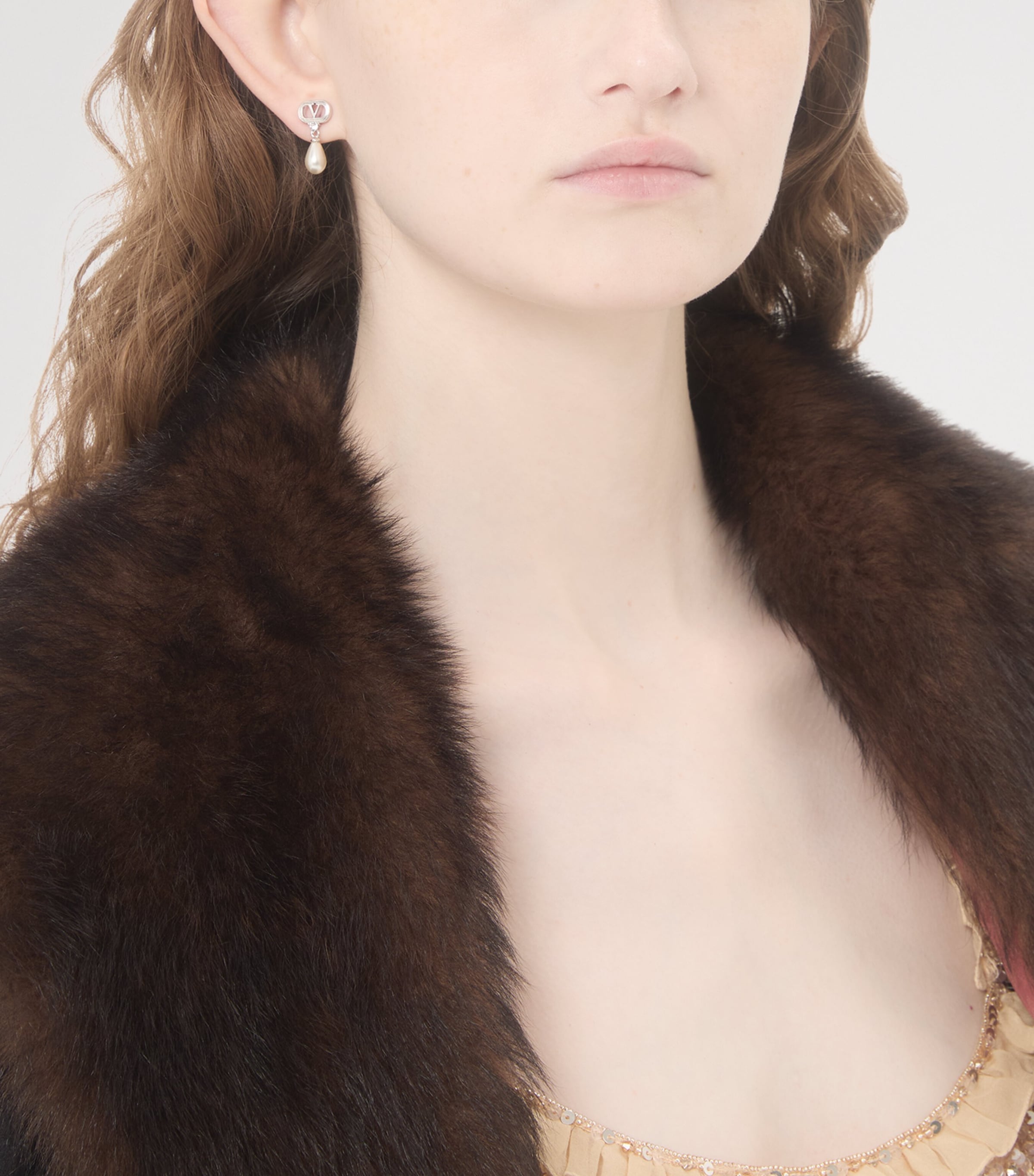 Crystal-Embellished Ovalette Earrings DFF Image 4