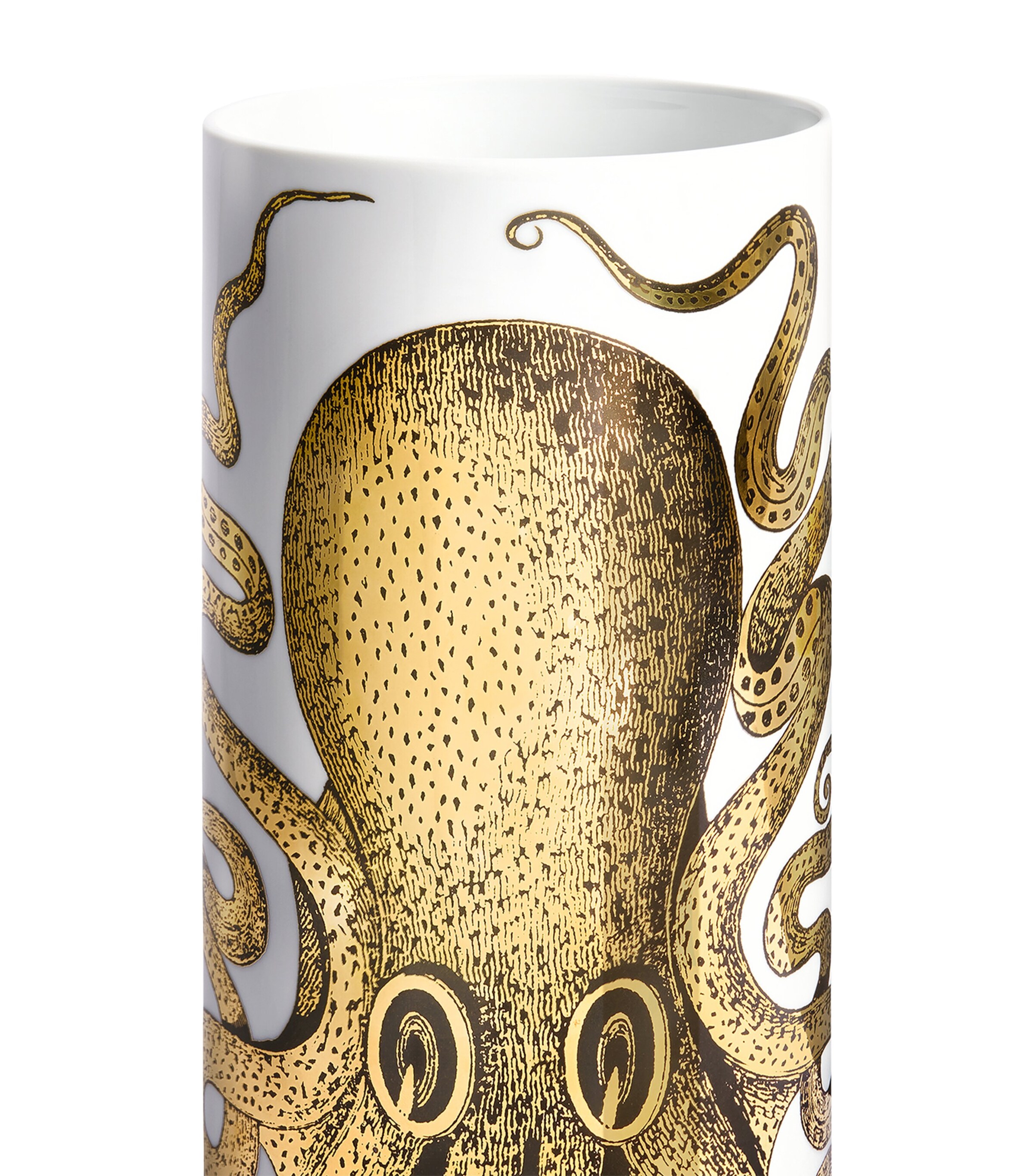 Fornasetti Medium Porcelain Polipo Vase (32cm) Image 4