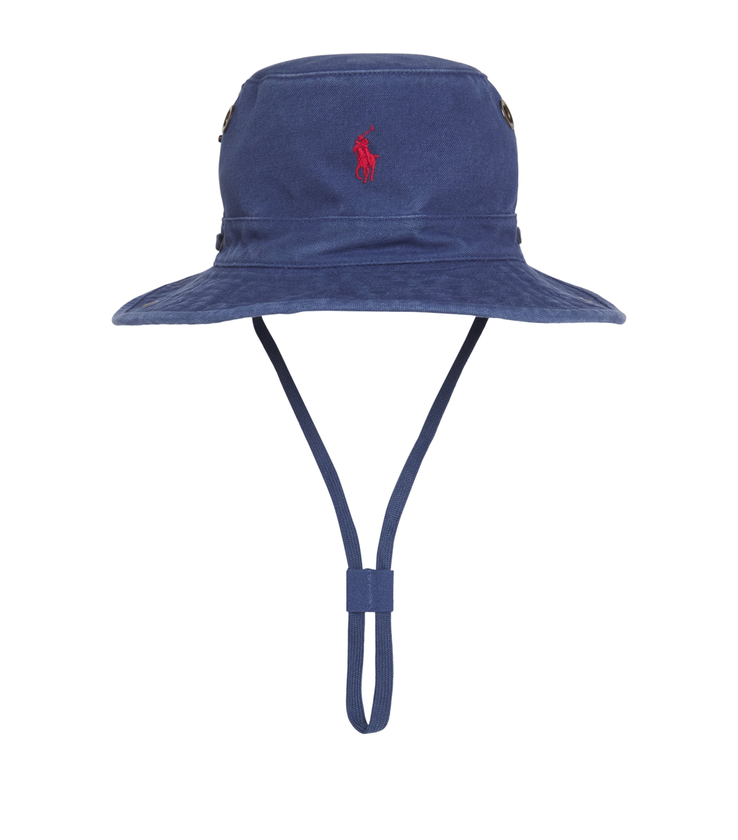 Polo Ralph Lauren Cotton Polo Pony Bucket Hat Light Navy Image 1