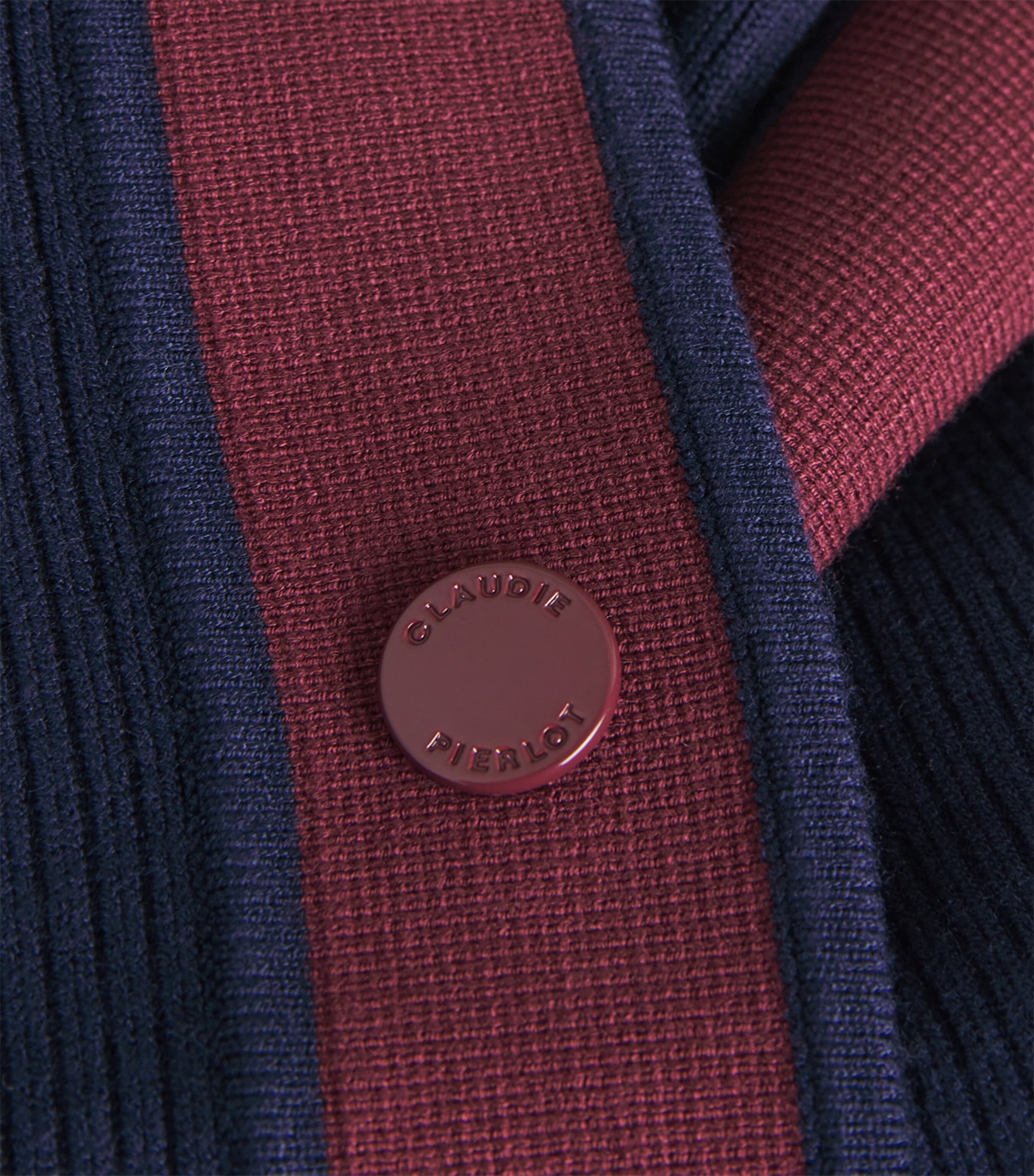 Two-Tone Cardigan DUAL-COLOR Image 5