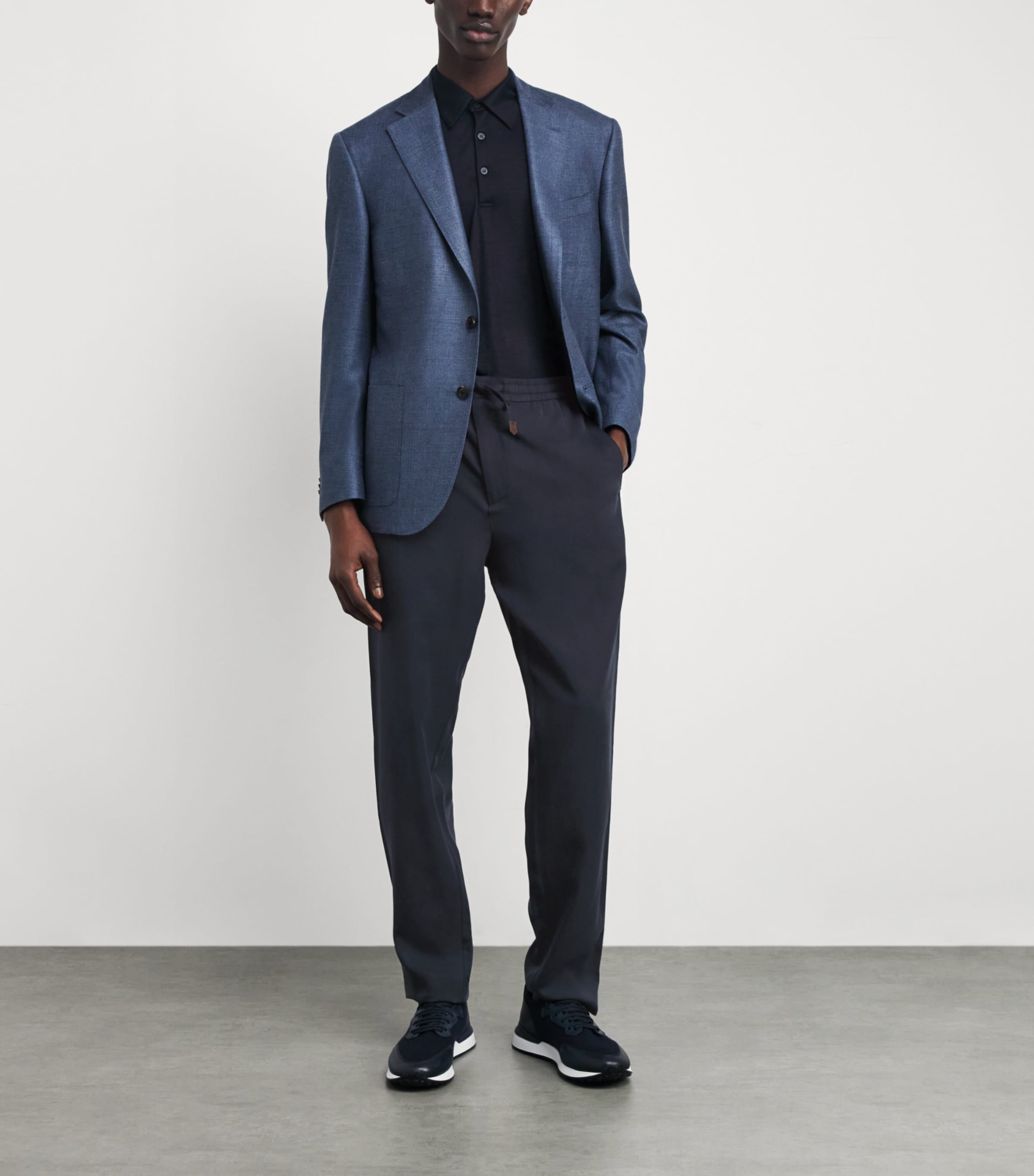 Lyocell Drawstring Chinos 301 Image 2