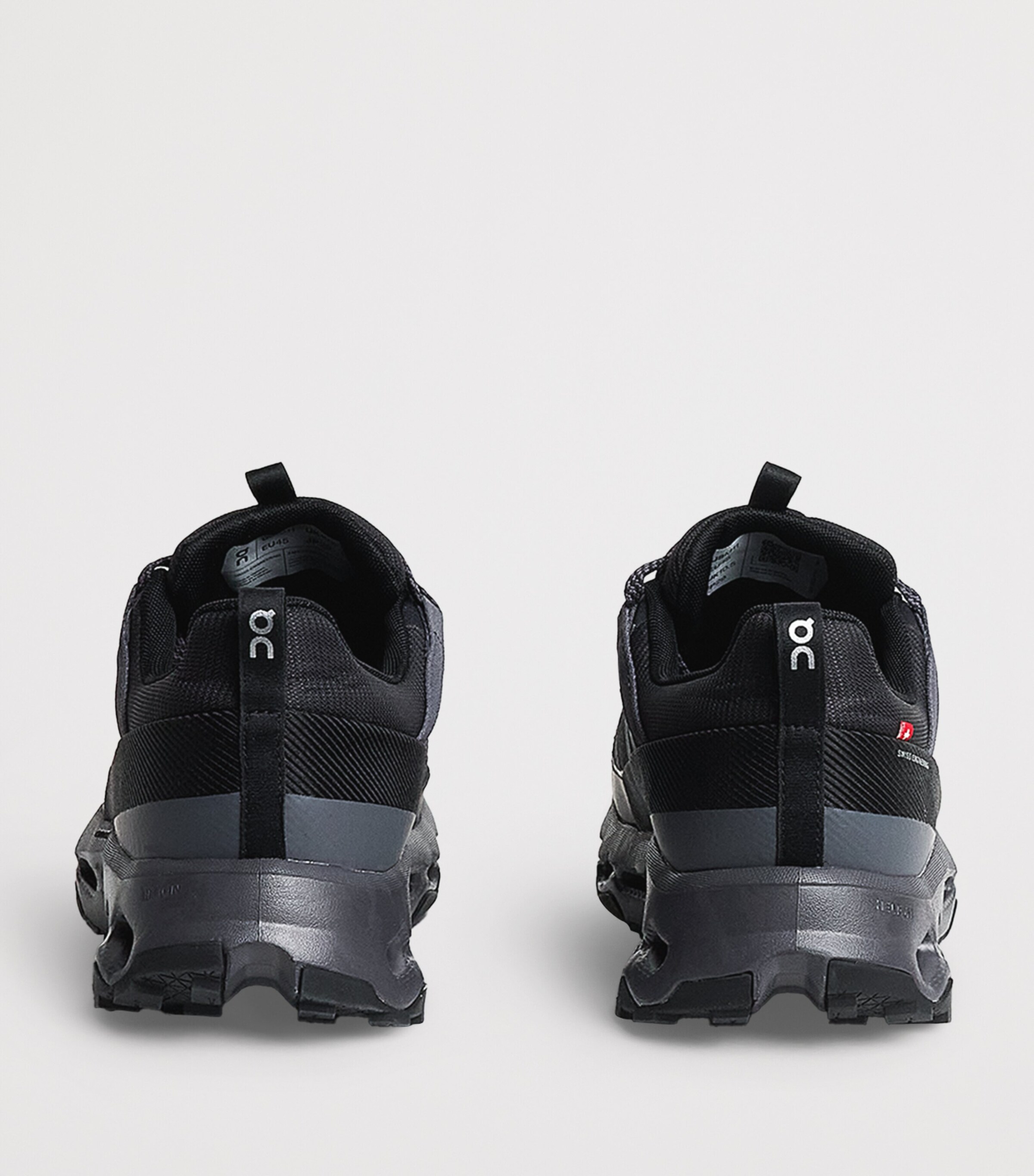 On Mens Waterproof Cloudhorizon Trainers Black | Eclipse Image 5