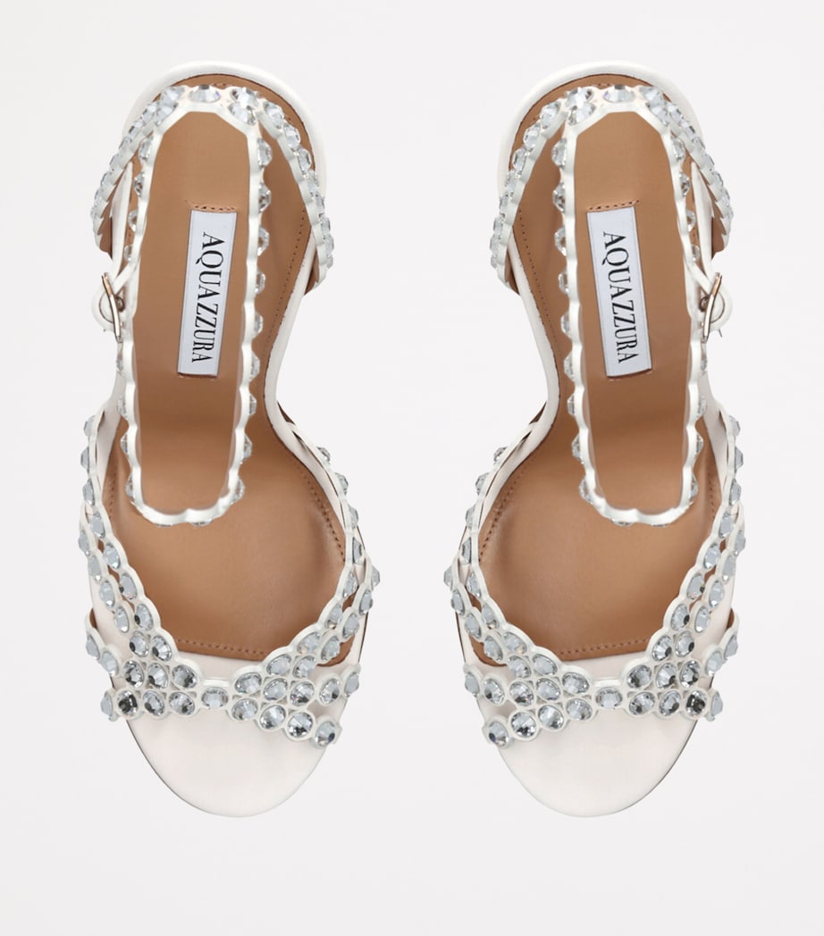 Leather Tequila Sandals 105 WHITE Image 3