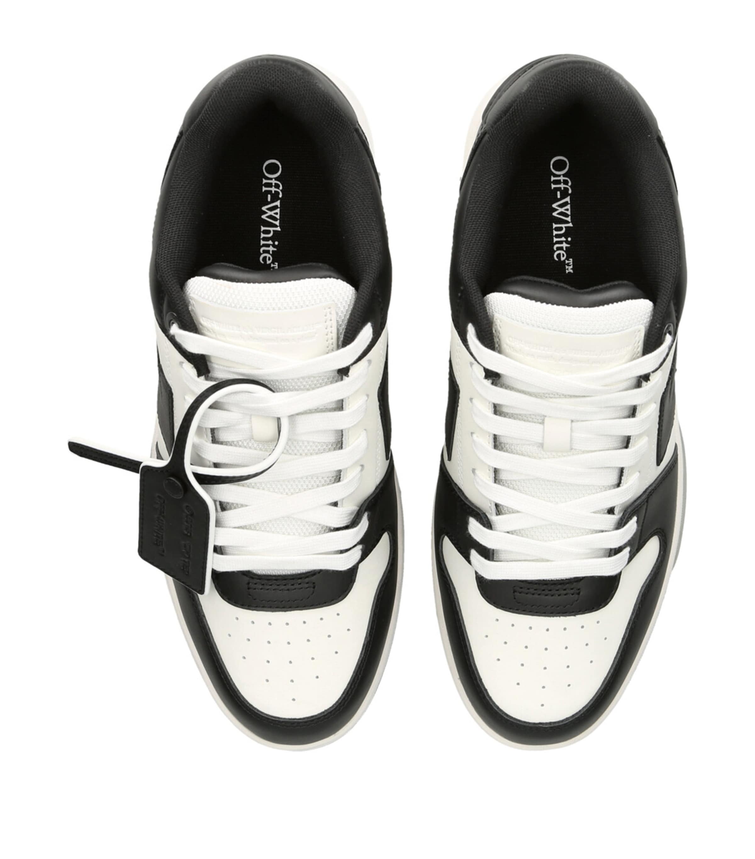 Leather Out of Office Sneakers BLK/WHITE Image 4