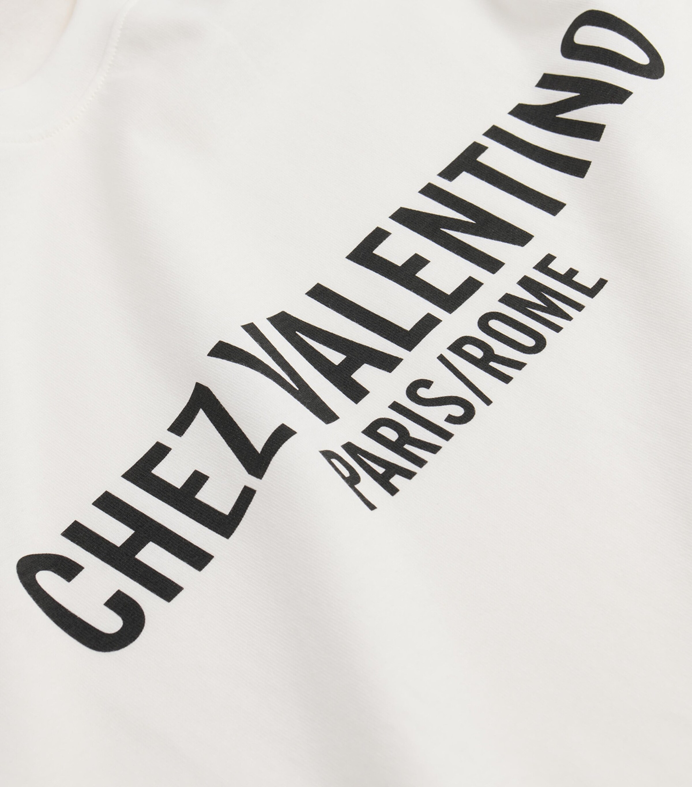 Valentino Garavani Mens Cotton Chez Valentino T-Shirt Image 8