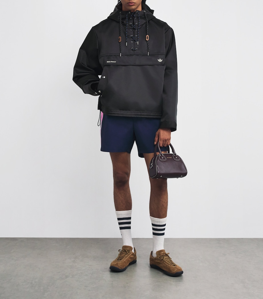 x Wales Bonner Hooded Sailor Jacket BLACK Image 2