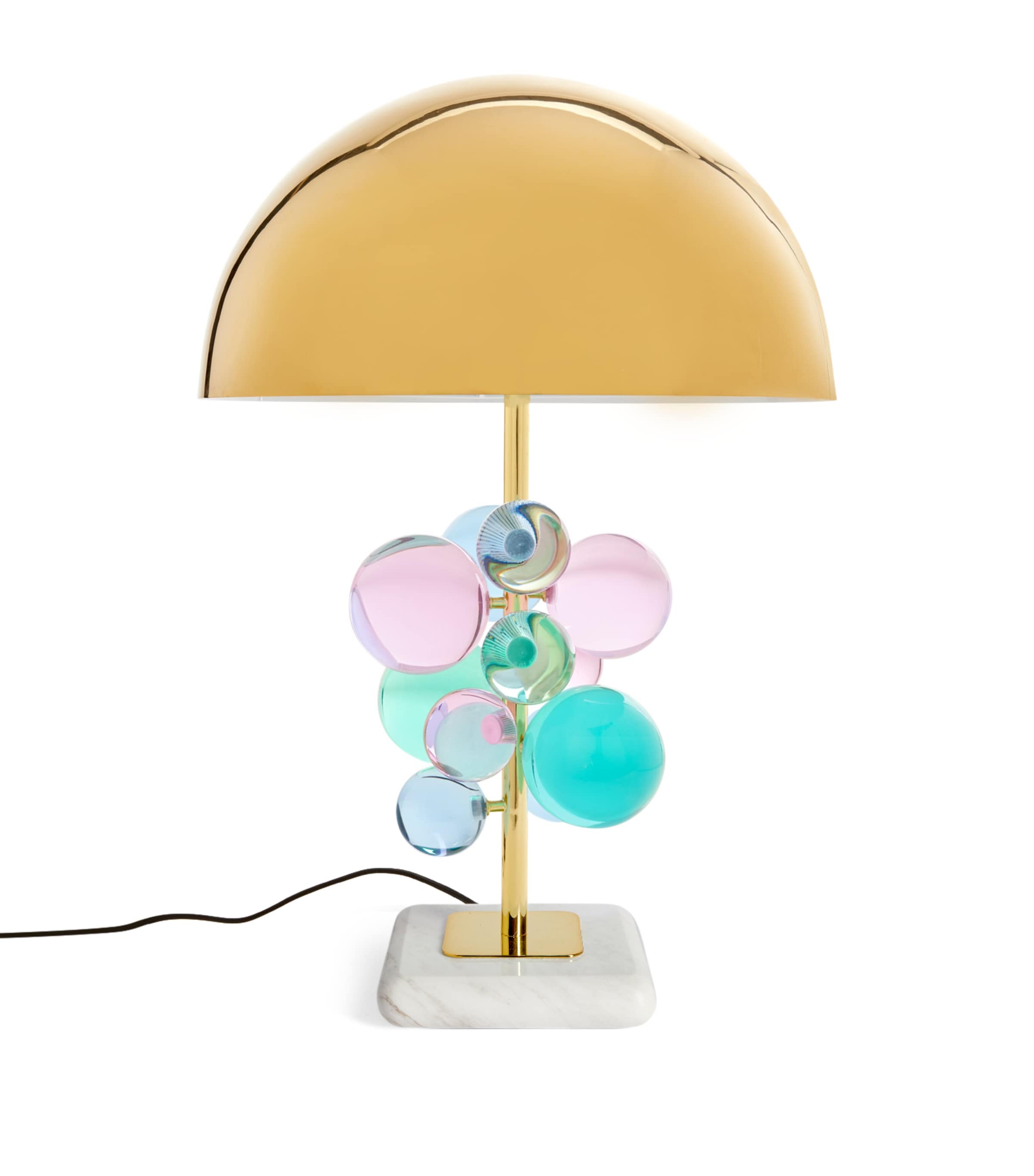 Jonathan Adler Globo Table Lamp In Gold