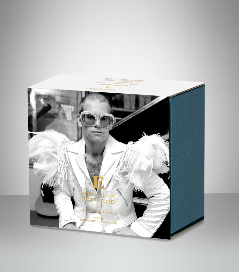 Elton John Piano Ornament CLEAR Image 6