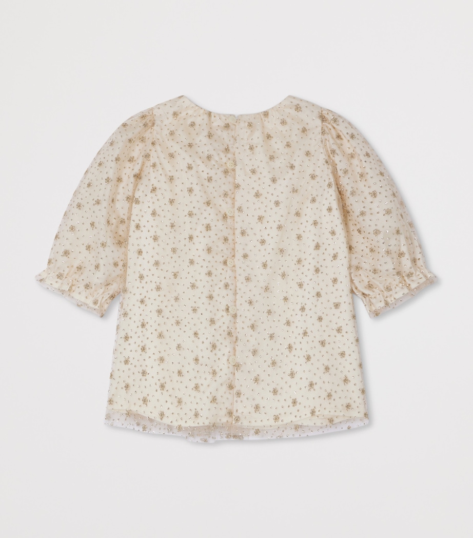 Tulle Emboidered Jelisa Dress (6 Months) UPB OR Image 2