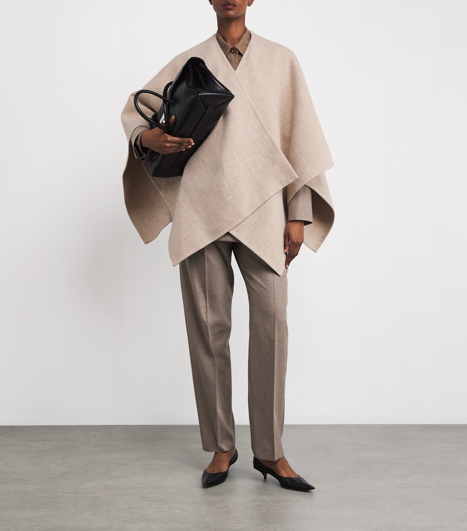 Cashmere Scarf BEIGE Image 2