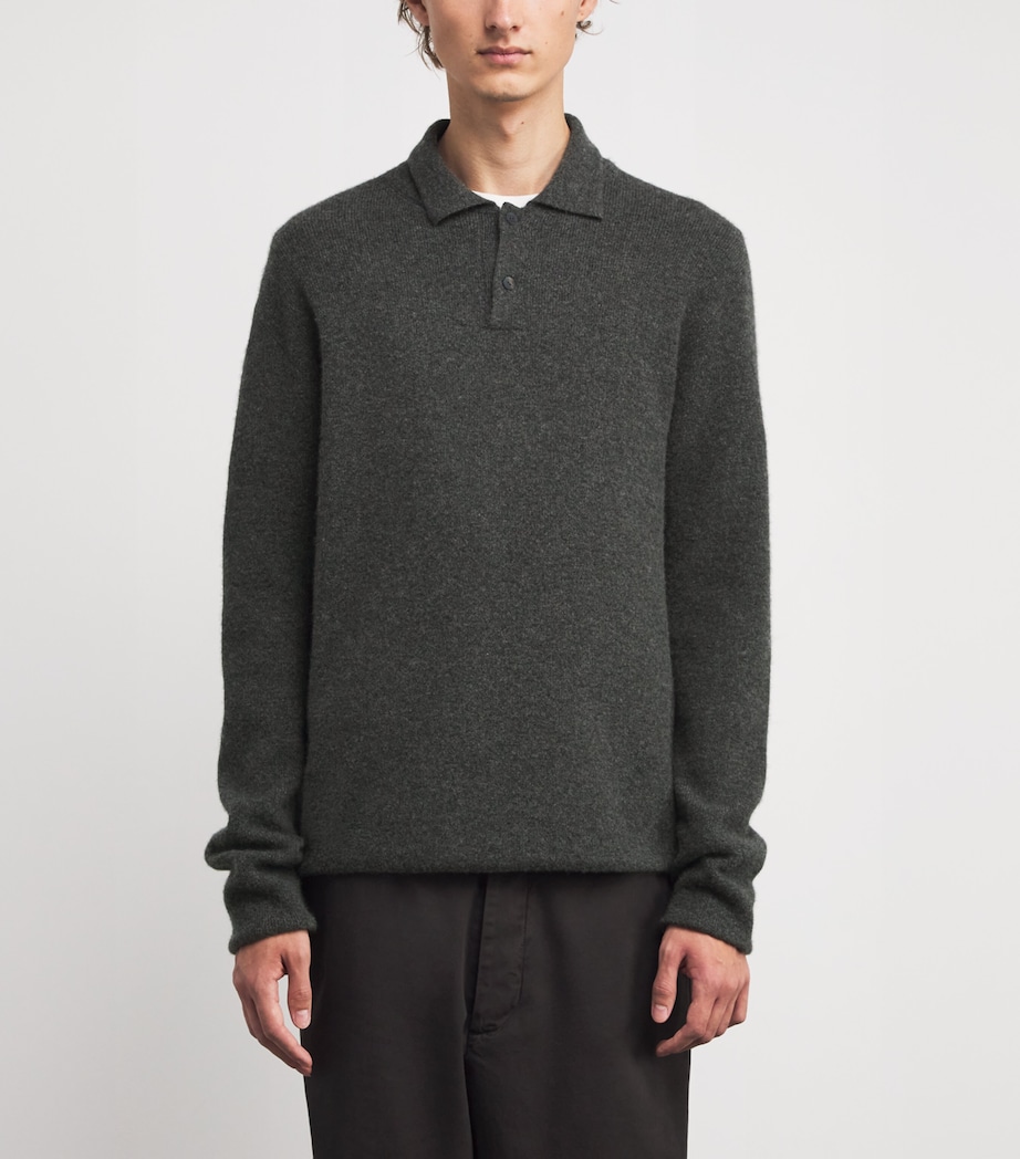 Tiger Cashmere Sweater MEDIUM GREY MELANGE Image 3