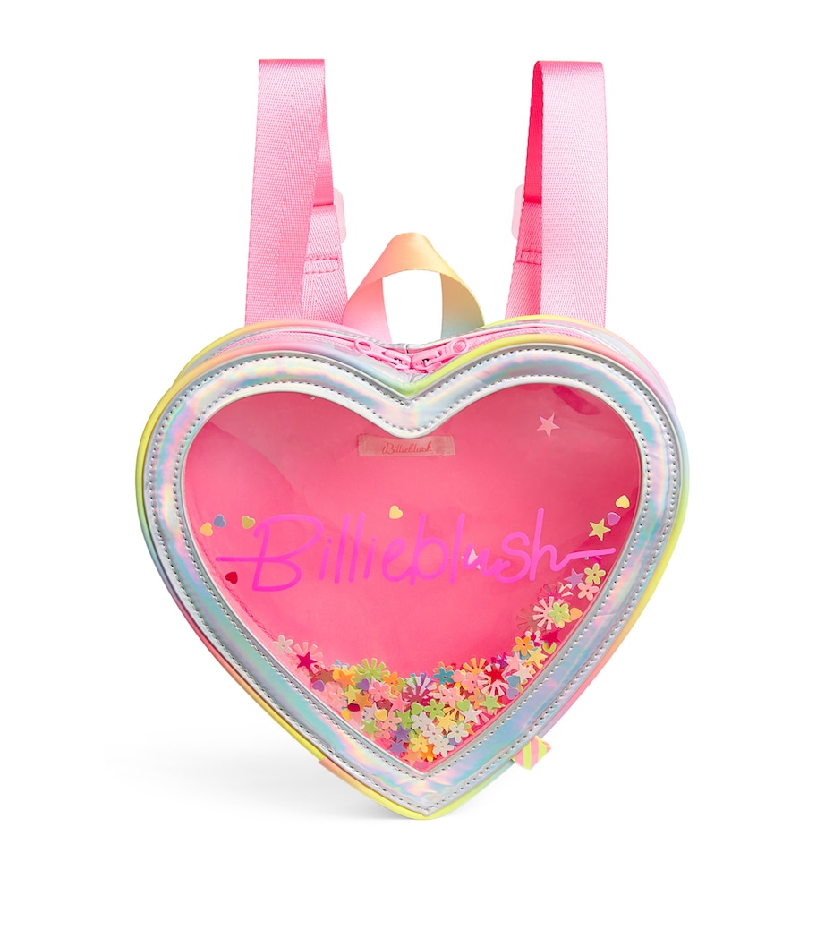 Heart Backpack 111 WHITE Image 1