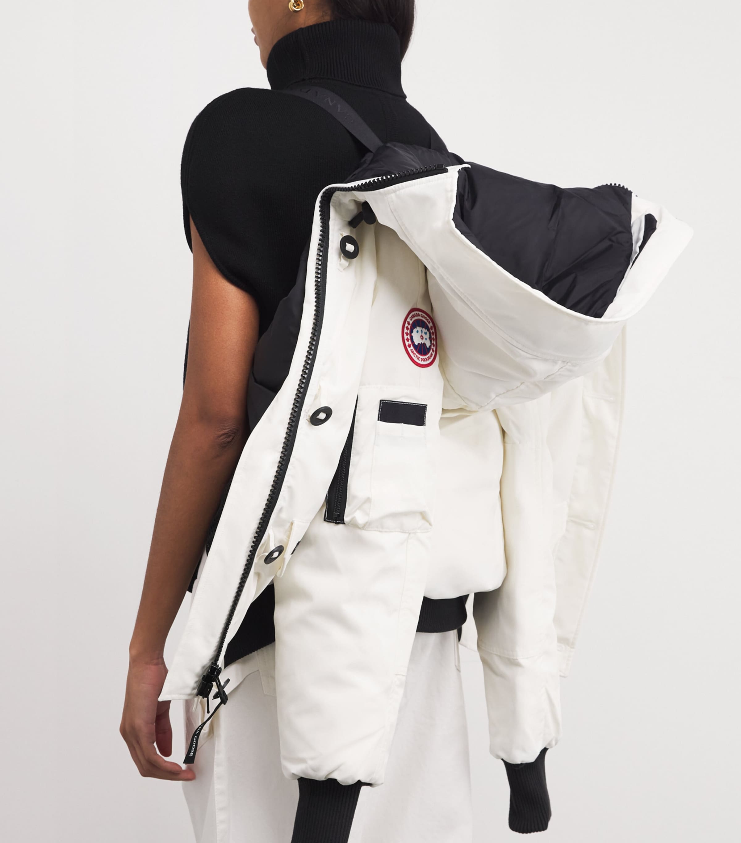 Down-Filled Chilliwack Bomber Jacket 9433NRTH STAR WH-BL DE L’ETOIL Image 6