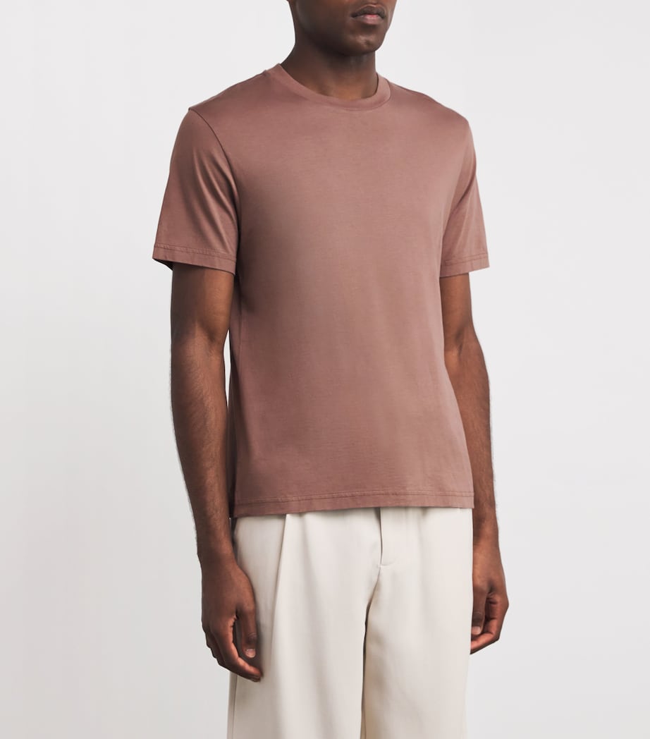 Cotton T-Shirt MAUVE Image 3