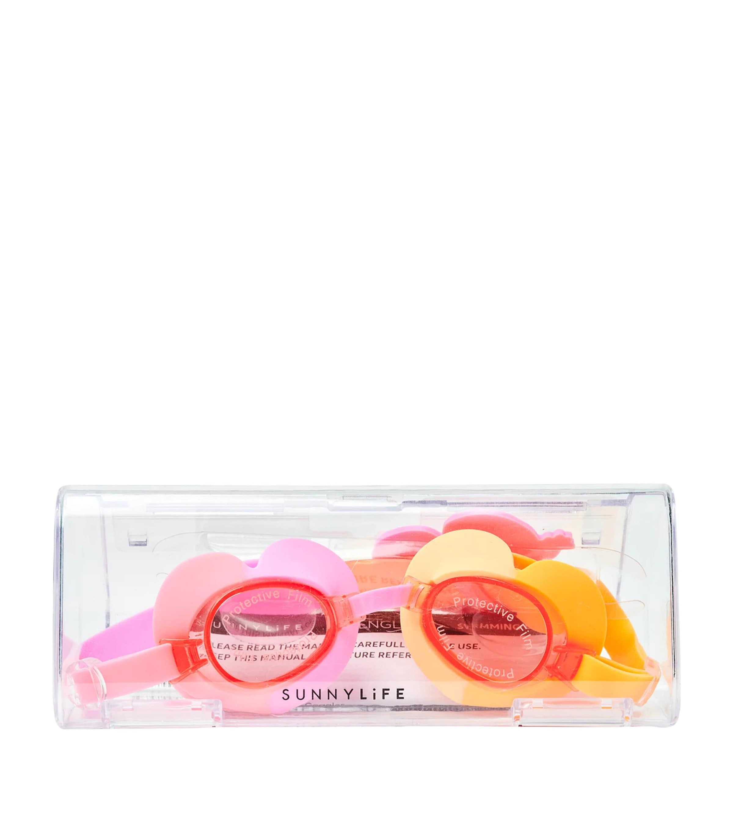 Sunnylife Kids Poppy the Peach Swimming Goggles Multicolour Image 4