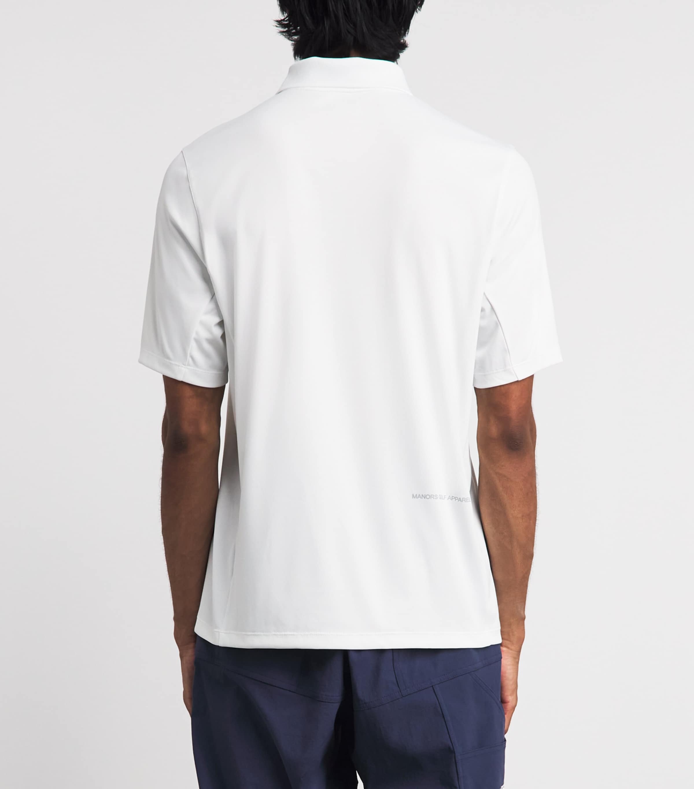 Manors Mens Course Polo Shirt White Image 5